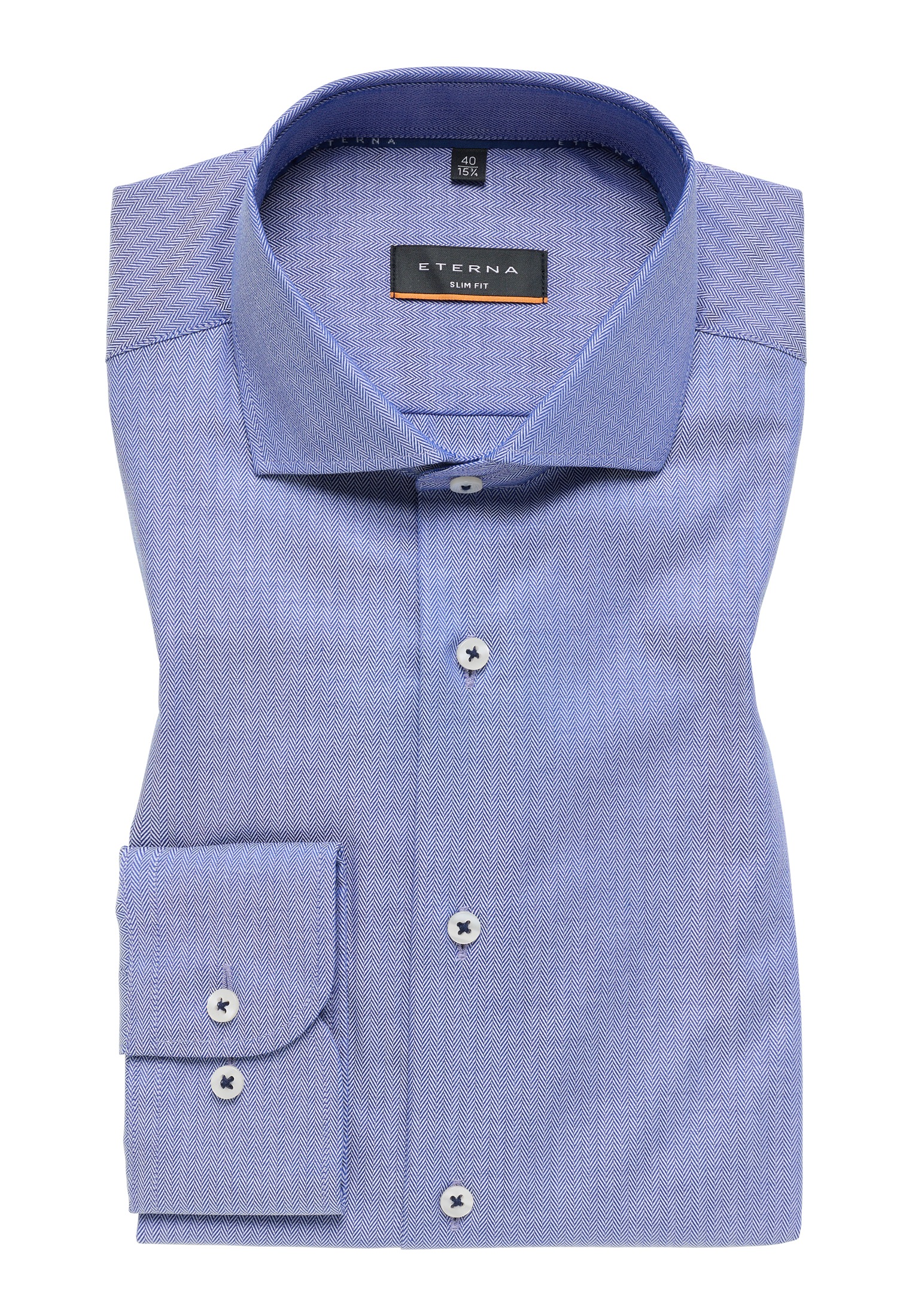 Eterna Langarmhemd »SLIM FIT« NON IRON (bügelfrei)