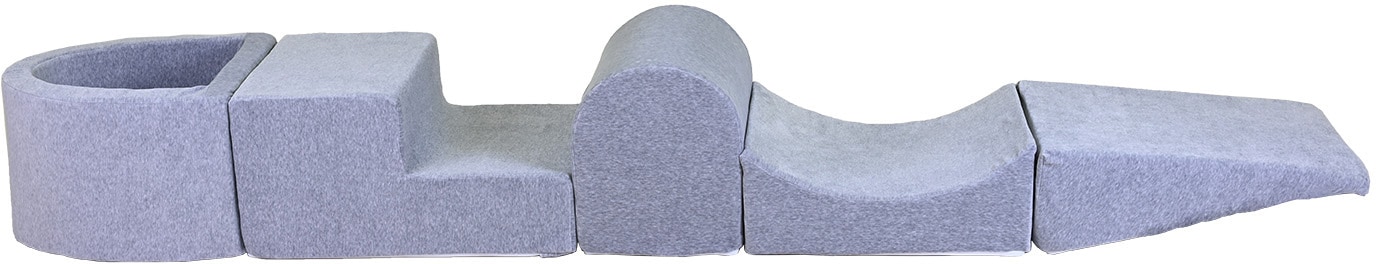 Knorrtoys Bällebad »Spielblöcke Soft« Made in Europe in grau