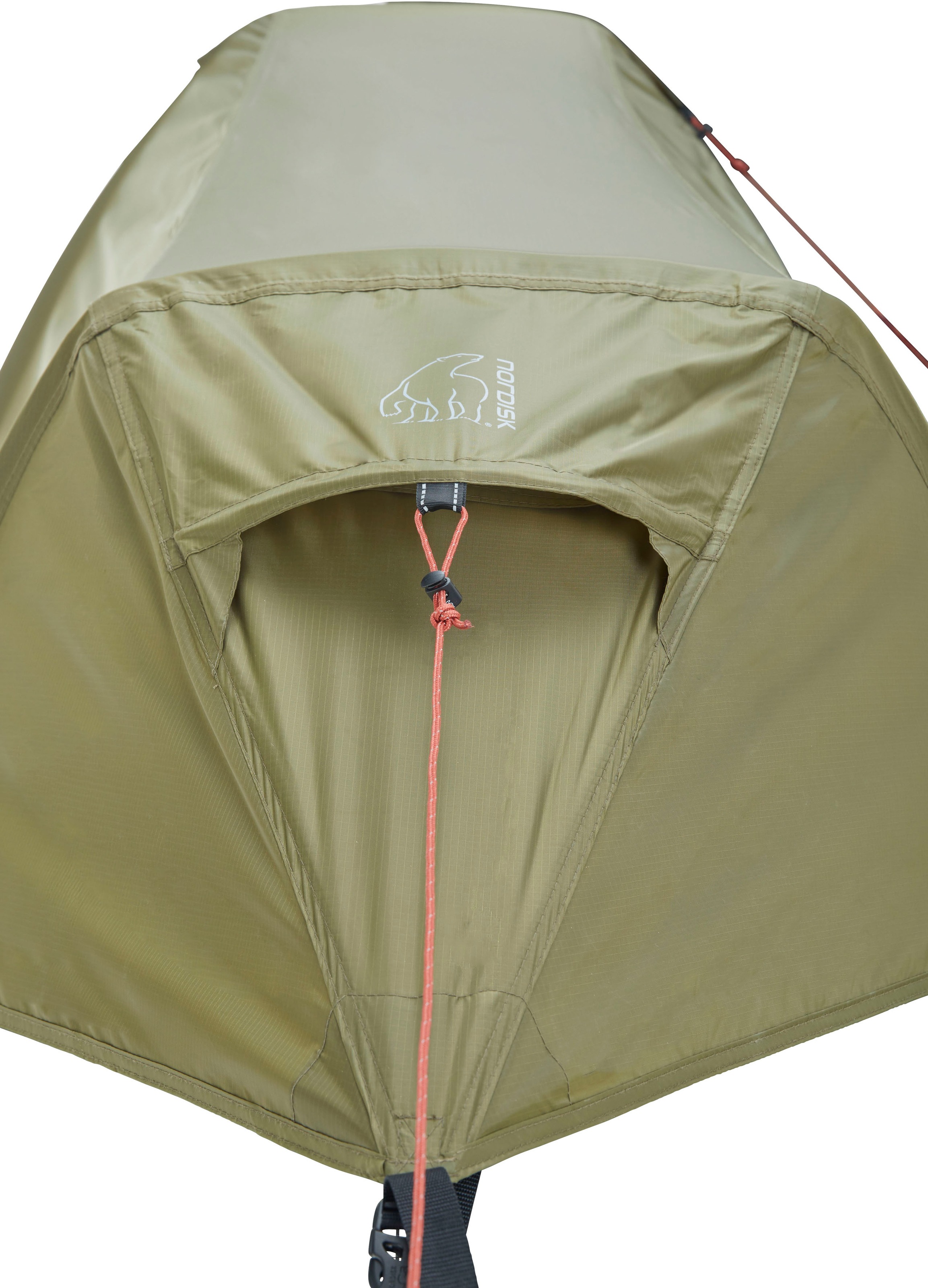 Nordisk Tunnelzelt »Svalbard 1 PU Tent Dark Olive«, 1 Personen, (Packung, 1 tlg.)