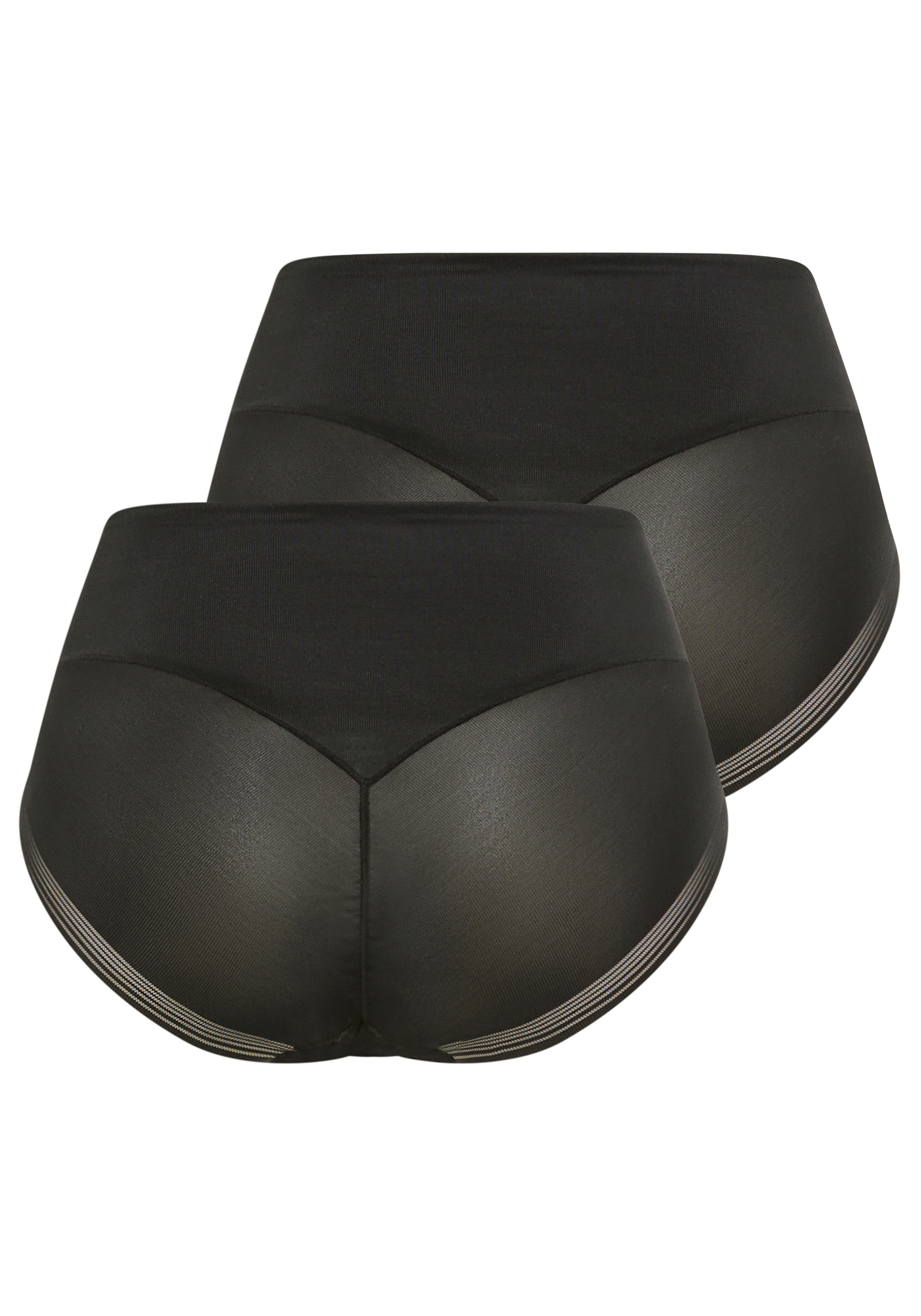 YSABEL MORA Shapingslip 2er Pack,  ultraflache Nähte, Form-Effekt, elastisch, weich
