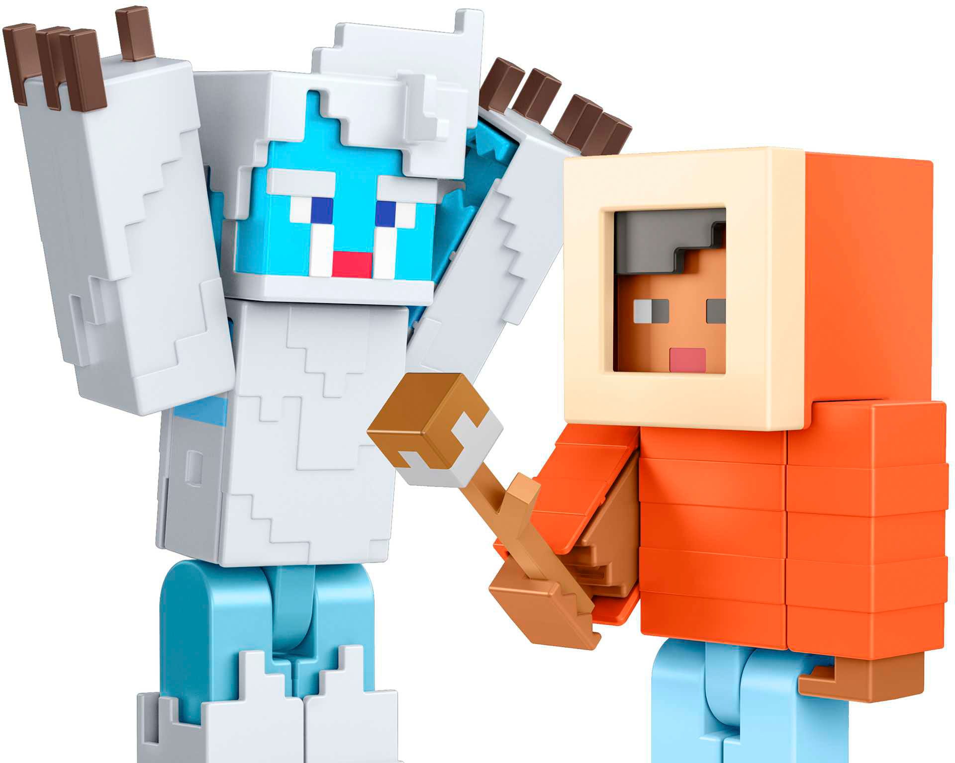 Mattel® Spielfigur »Minecraft, Creator, Creator Series Camp Enderwood Figuren«, inklusive Zubehör