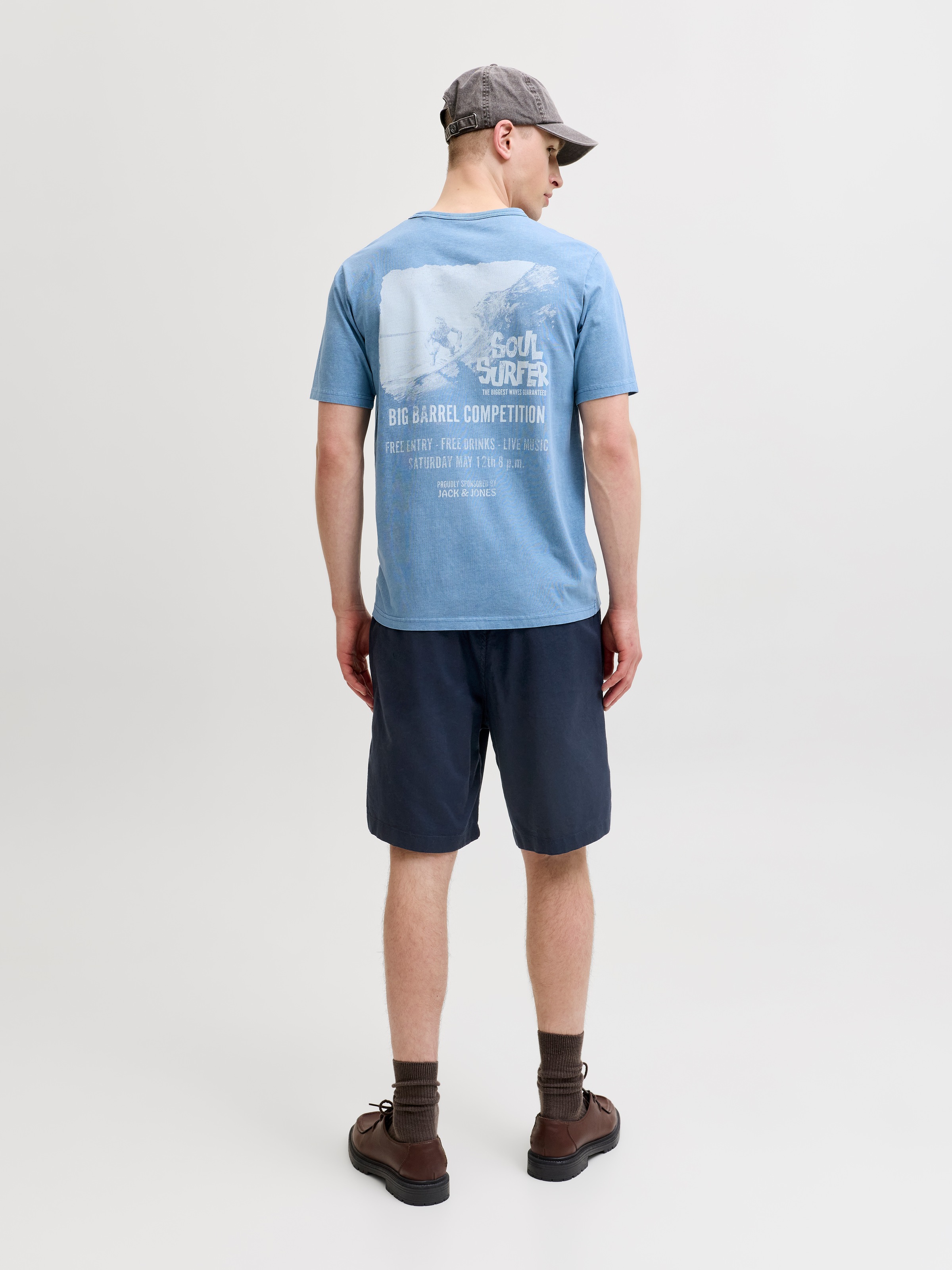 Jack & Jones Shorts »JPSTJAIDEN HYBRID BONDI JOG SHORT REG SN«  Baumwollmischung, locker geschnitten