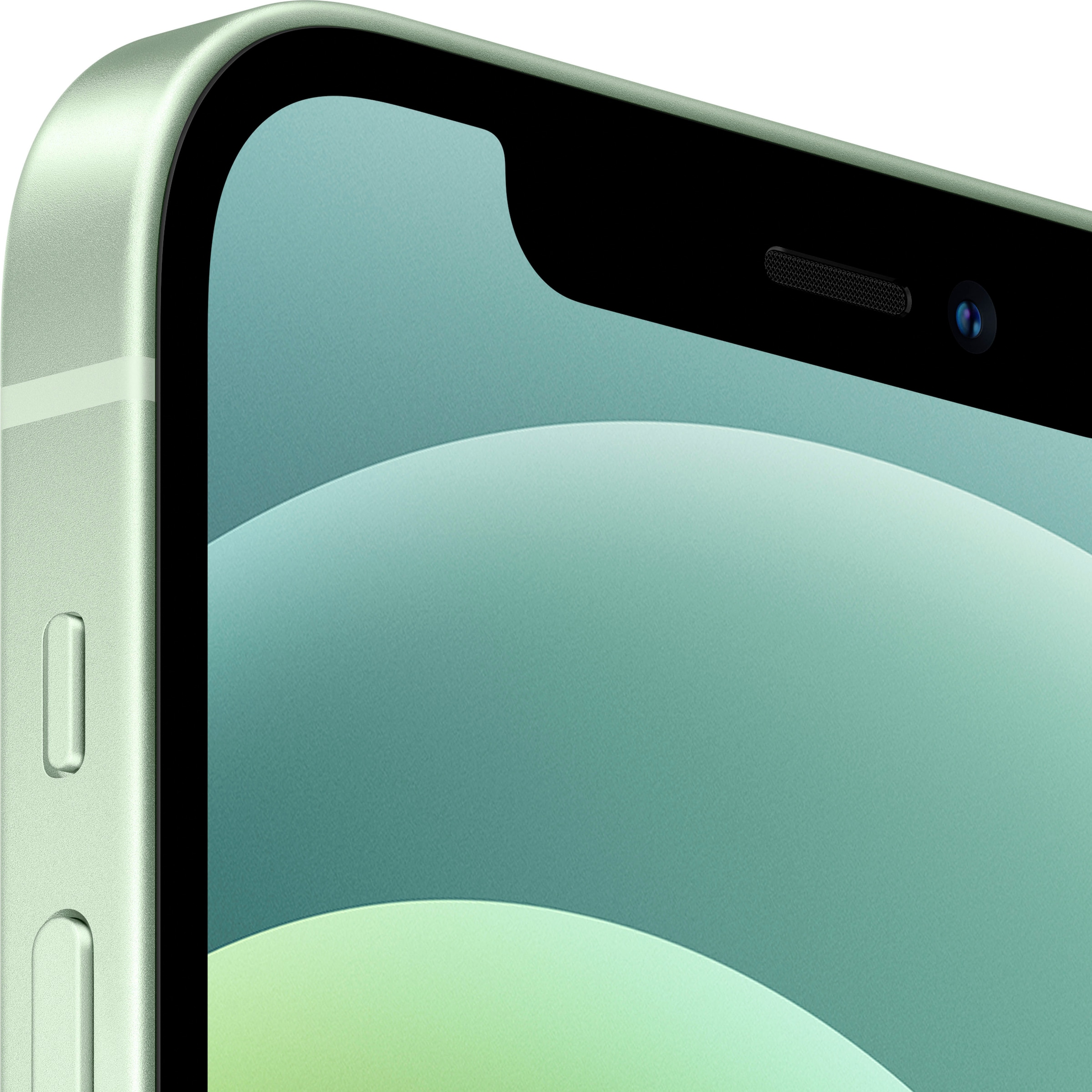 Apple Smartphone »iPhone 12 128GB«, grün, 15,5 cm/6,1 Zoll, 128 GB  Speicherplatz, 12 MP Kamera, ohne Strom Adapter und Kopfhörer, kompatibel  mit AirPods, Earpods kaufen bei OTTO