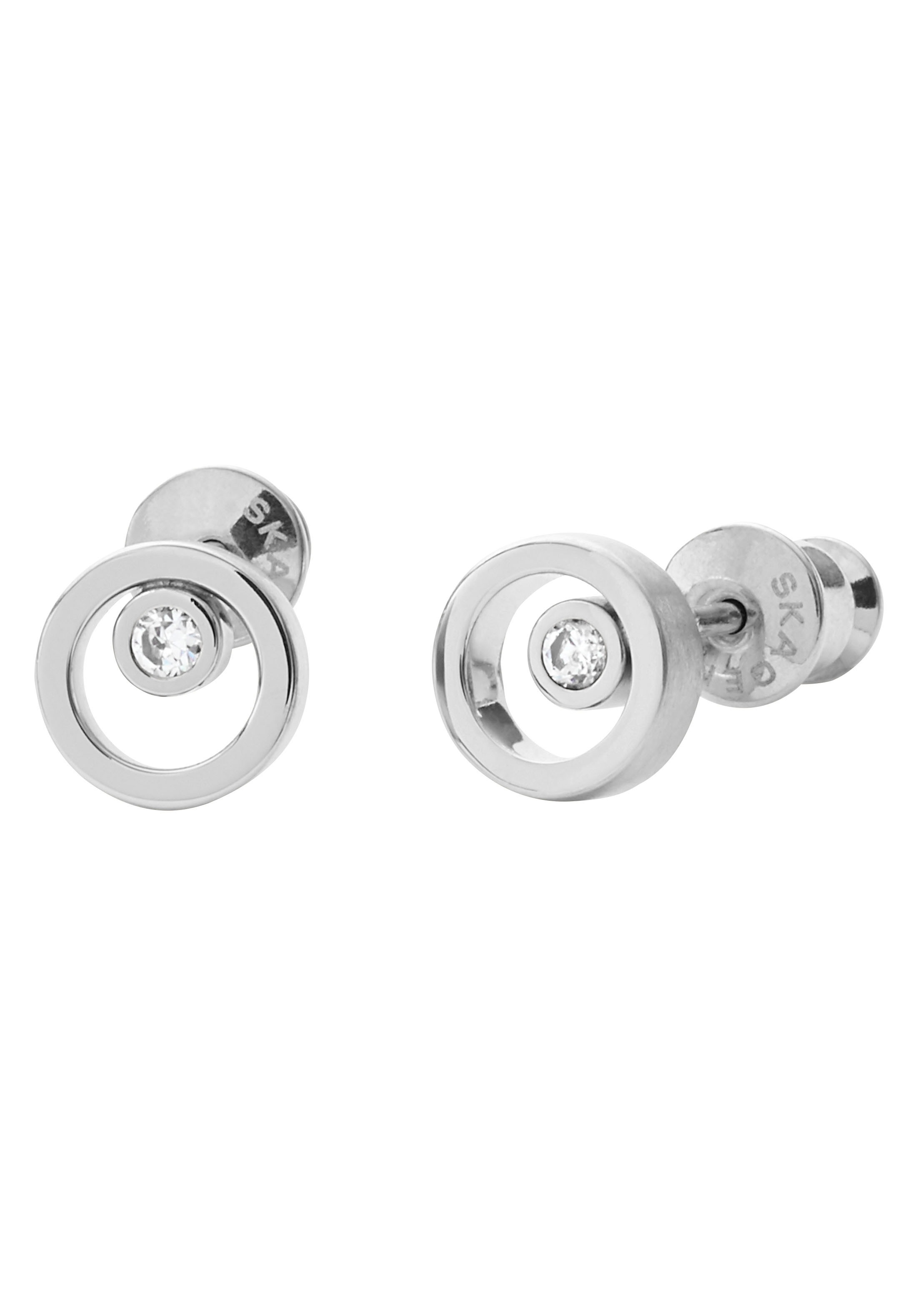Skagen Paar Ohrstecker »ELIN, SKJ0836040, SKJ0853791«, mit Zirkonia