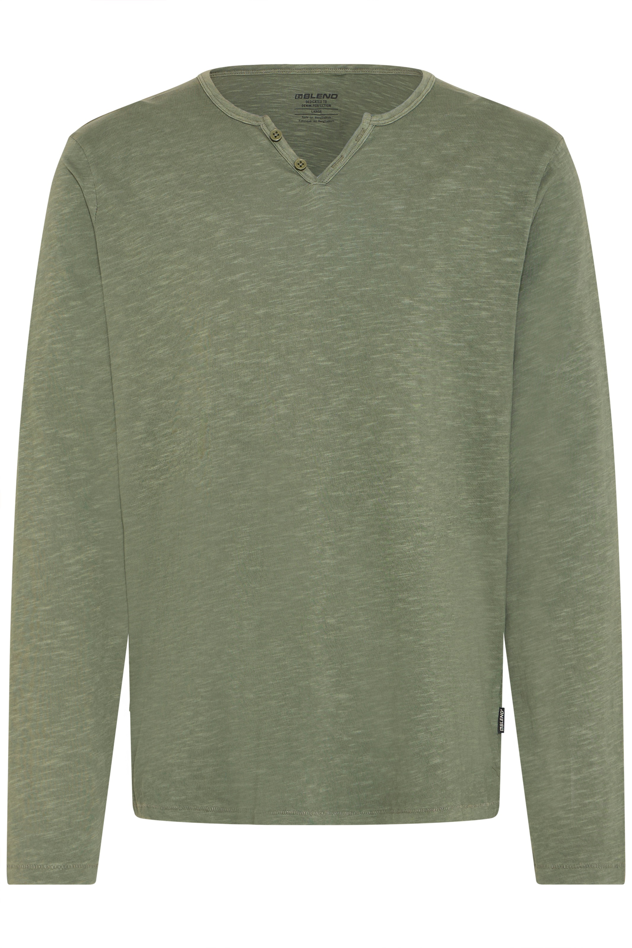 Blend T-Shirt »BHIVALDE SPILT NCK L/S TEE«