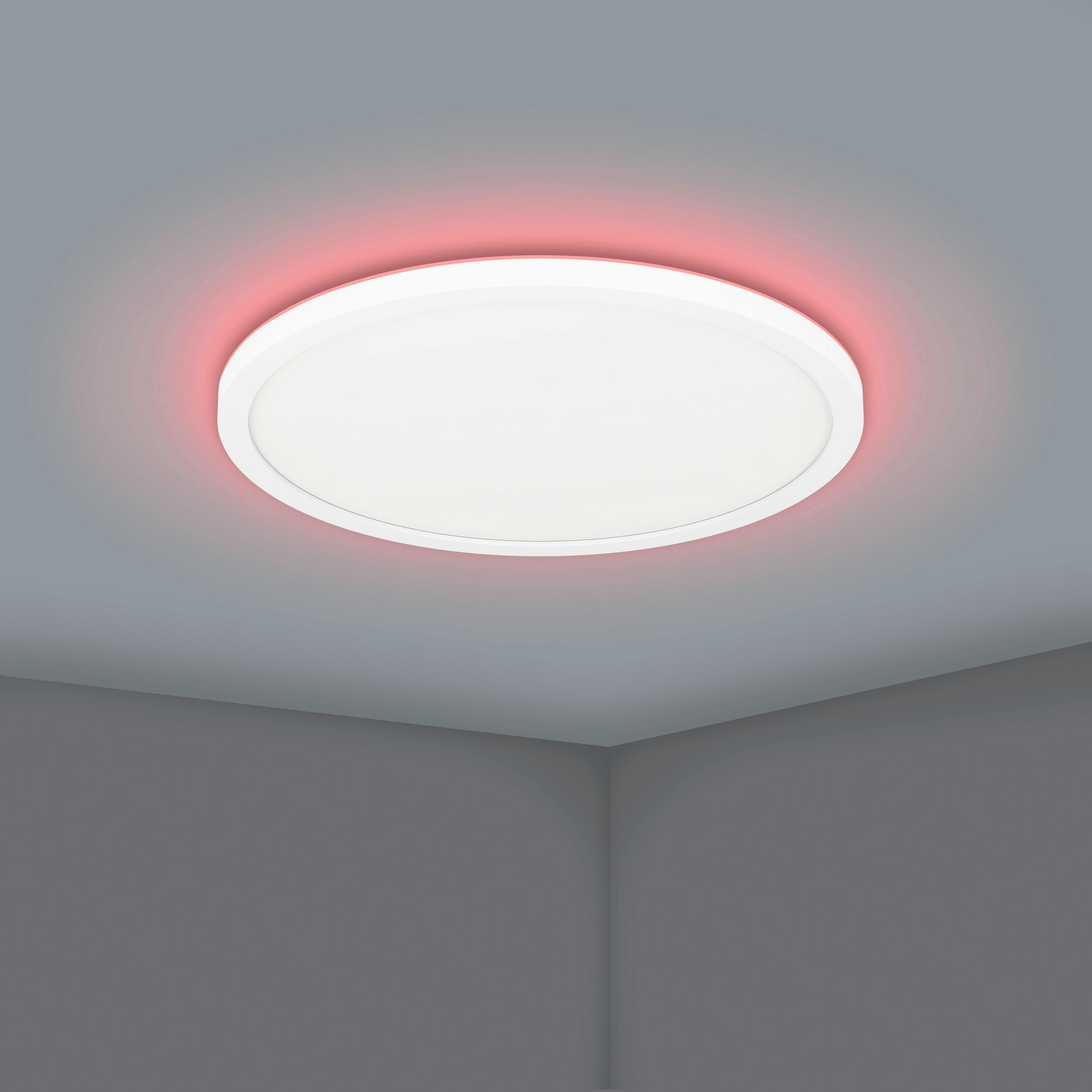 EGLO LED-Deckenleuchte »ROVITO-Z«, in weiß aus Kunststoff / inkl. LED fest  integriert - 14,6 Watt bestellen im OTTO Online Shop