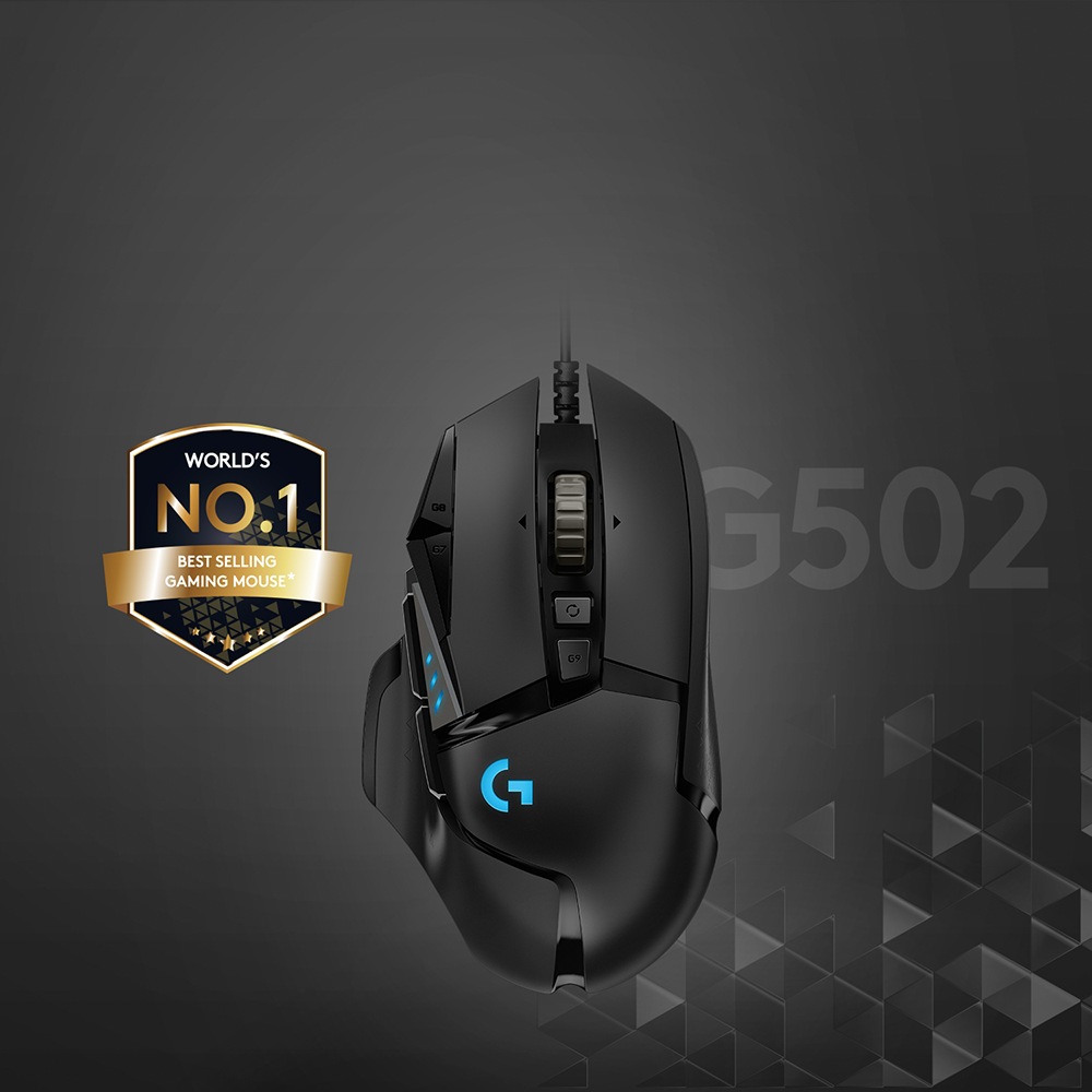 Logitech Gaming-Maus »G502 HERO High Performance - EWR2«, kabelgebunden
