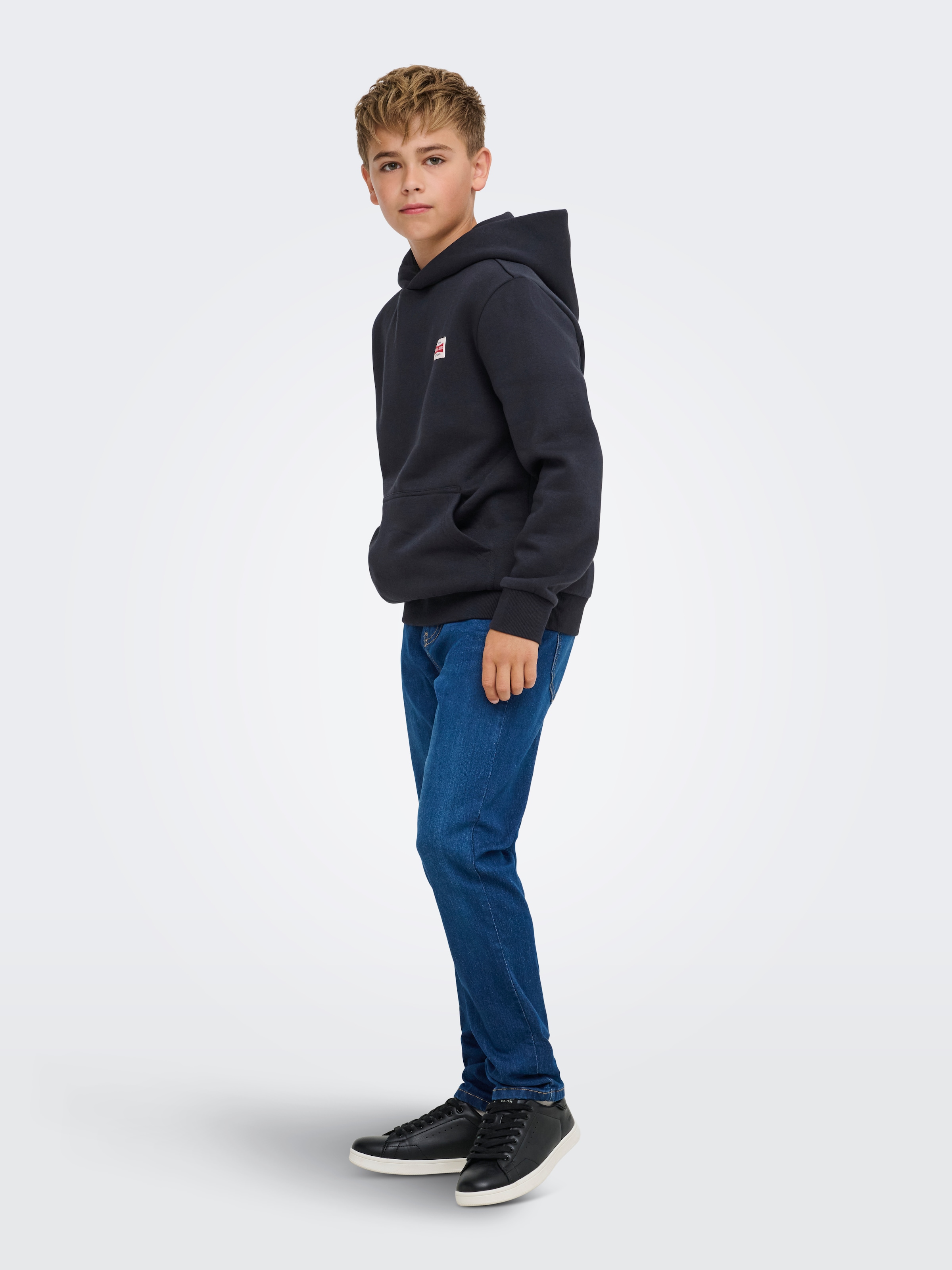 ONLY & SONS junior Kapuzensweatshirt »OSJCERES HOODIE LABEL SWT«, Baumwollmischung, regular fit
