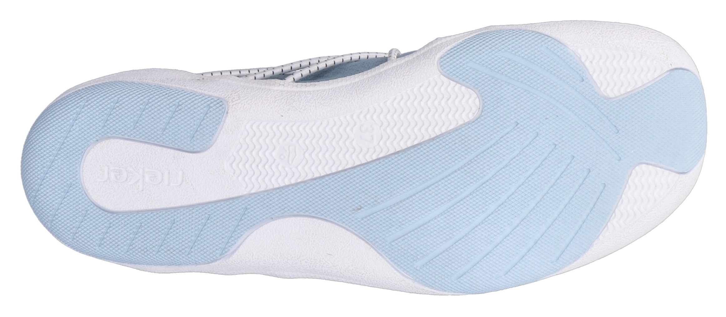 Rieker Slip-On Sneaker, Barfußschuh, Schlupfschuh, Slipper in veganer Verarbeitung