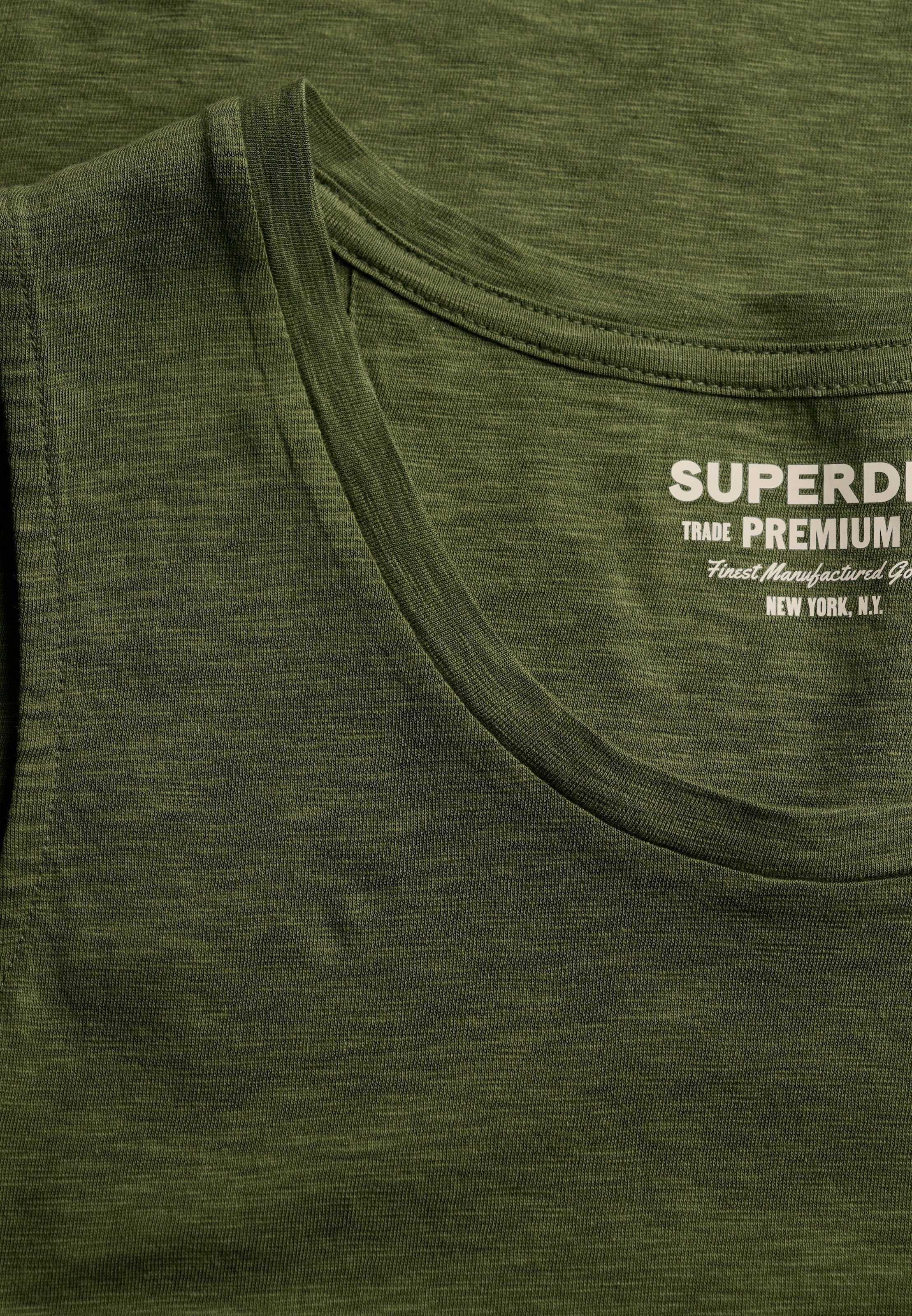 Superdry Tanktop »SCOOP NECK TANK« Baumwollmischung, regular fit