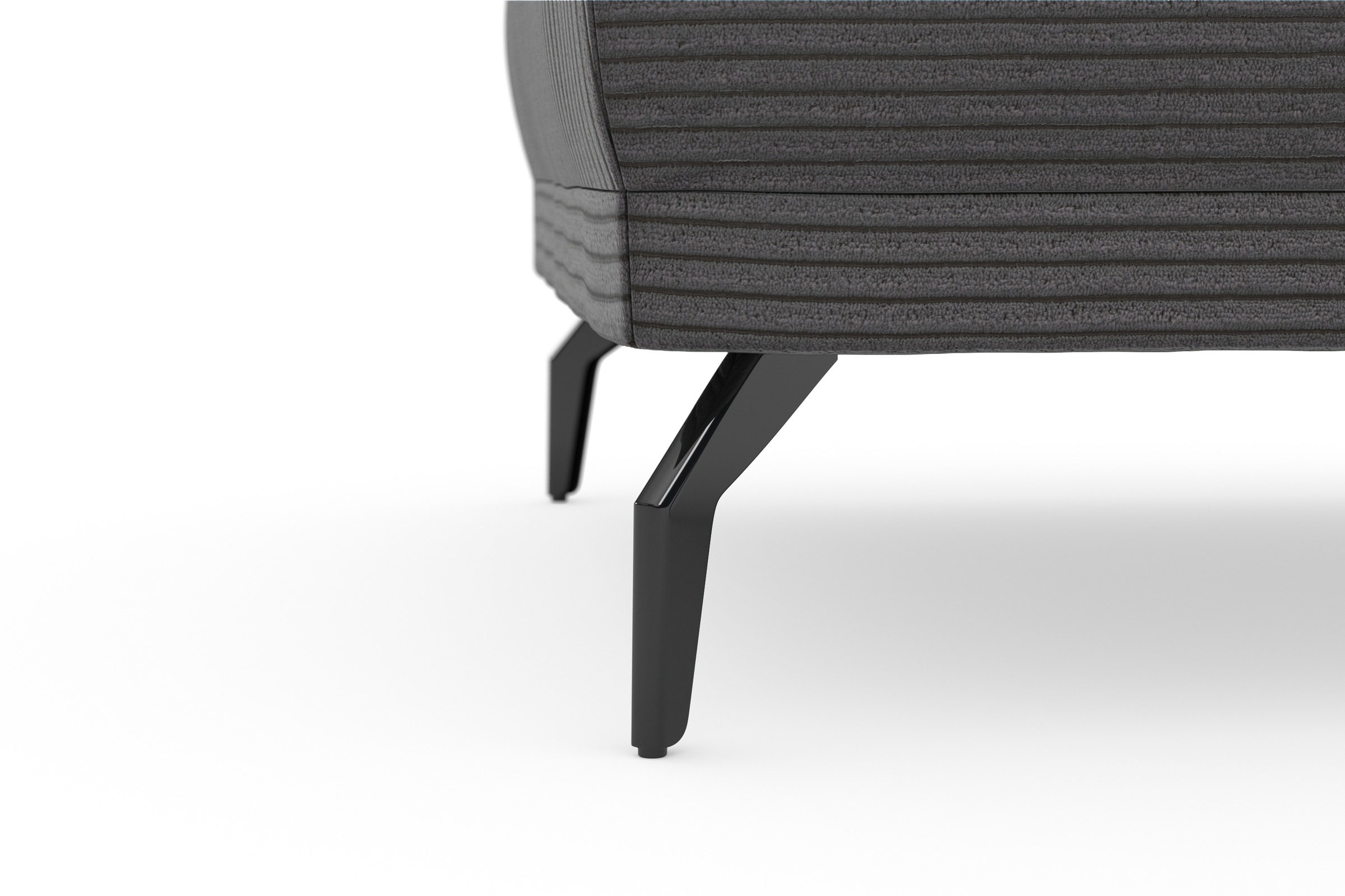 INOSIGN Hocker »Coco«, Cord-Bezug in 2 Ausführungen, Füßen 15 cm hoch