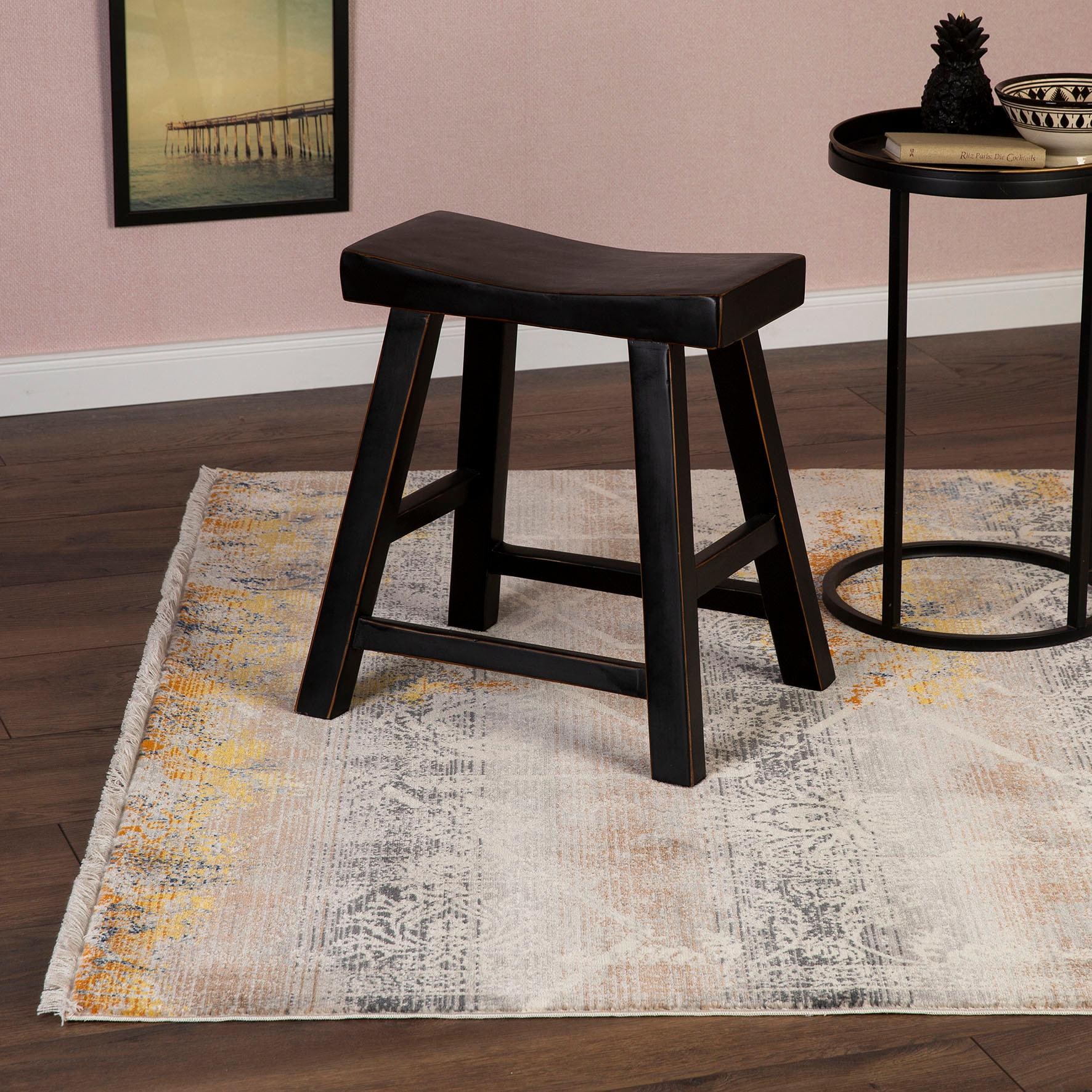 Obsession Teppich »My Inca 351« rechteckig 11 mm Höhe mit Fransen, ideal im Wohnzimmer & Schlafzimmer