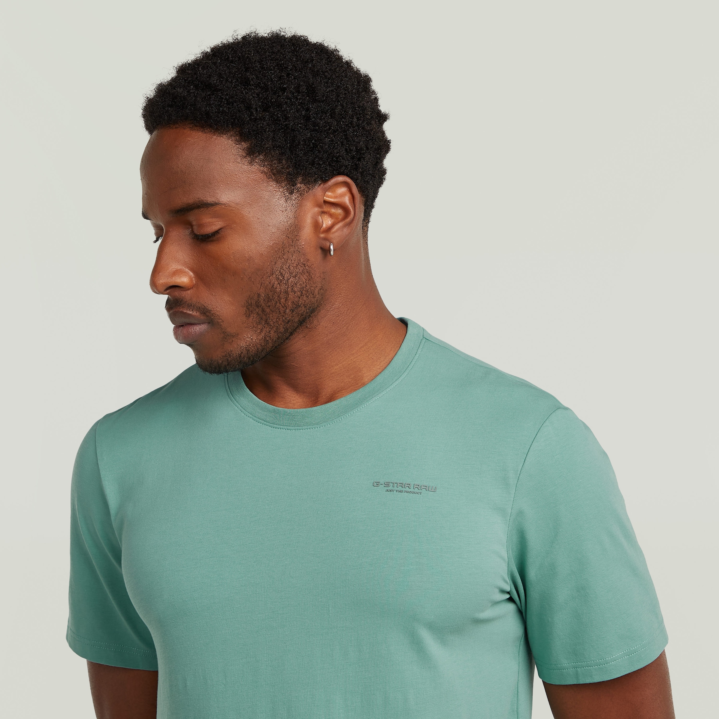 G-STAR T-Shirt »Slim Base« mit Rundhals, Baumwollmix