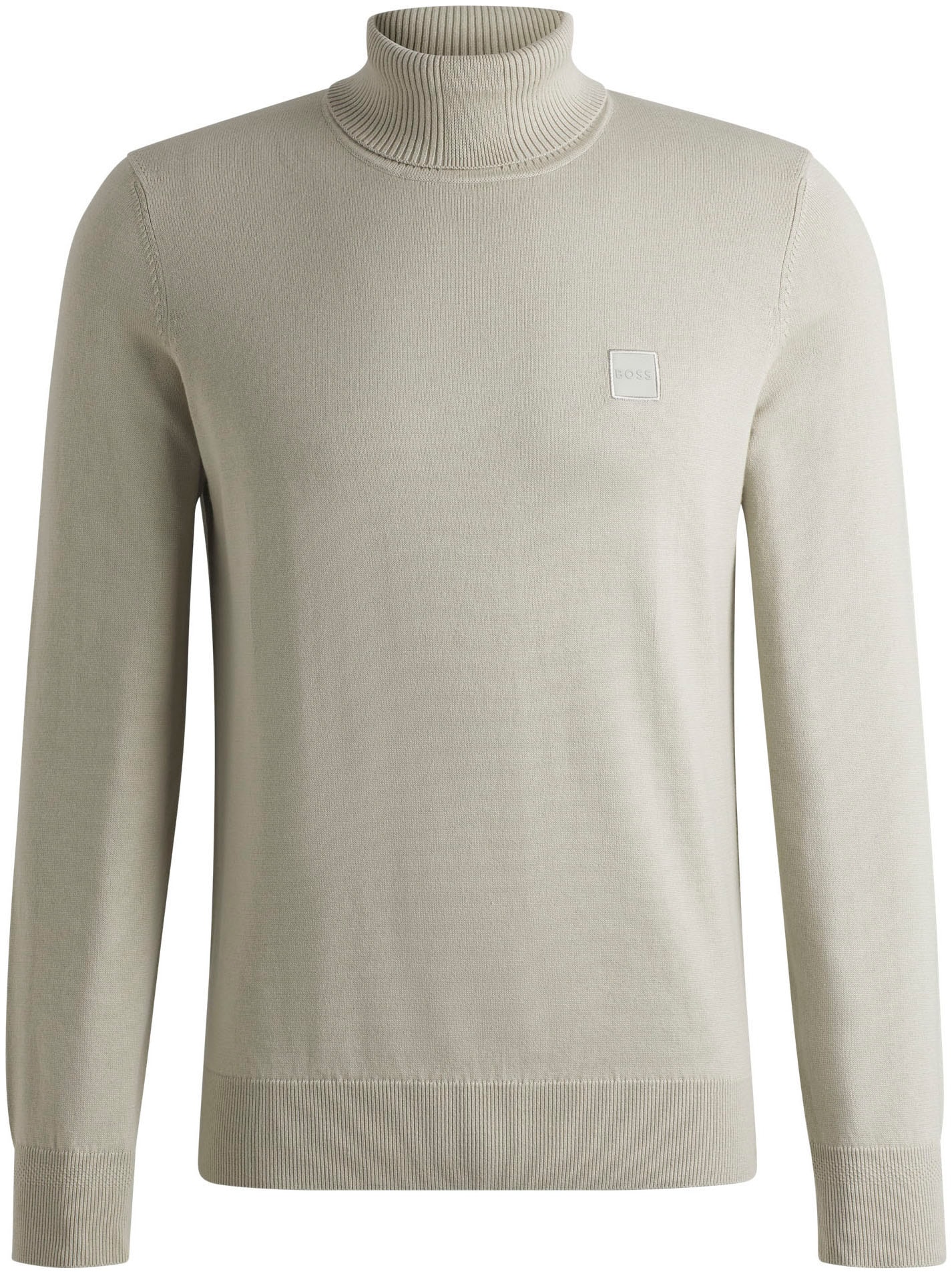 BOSS ORANGE Strickpullover »Akiro«, mit kleinem Stehkragen