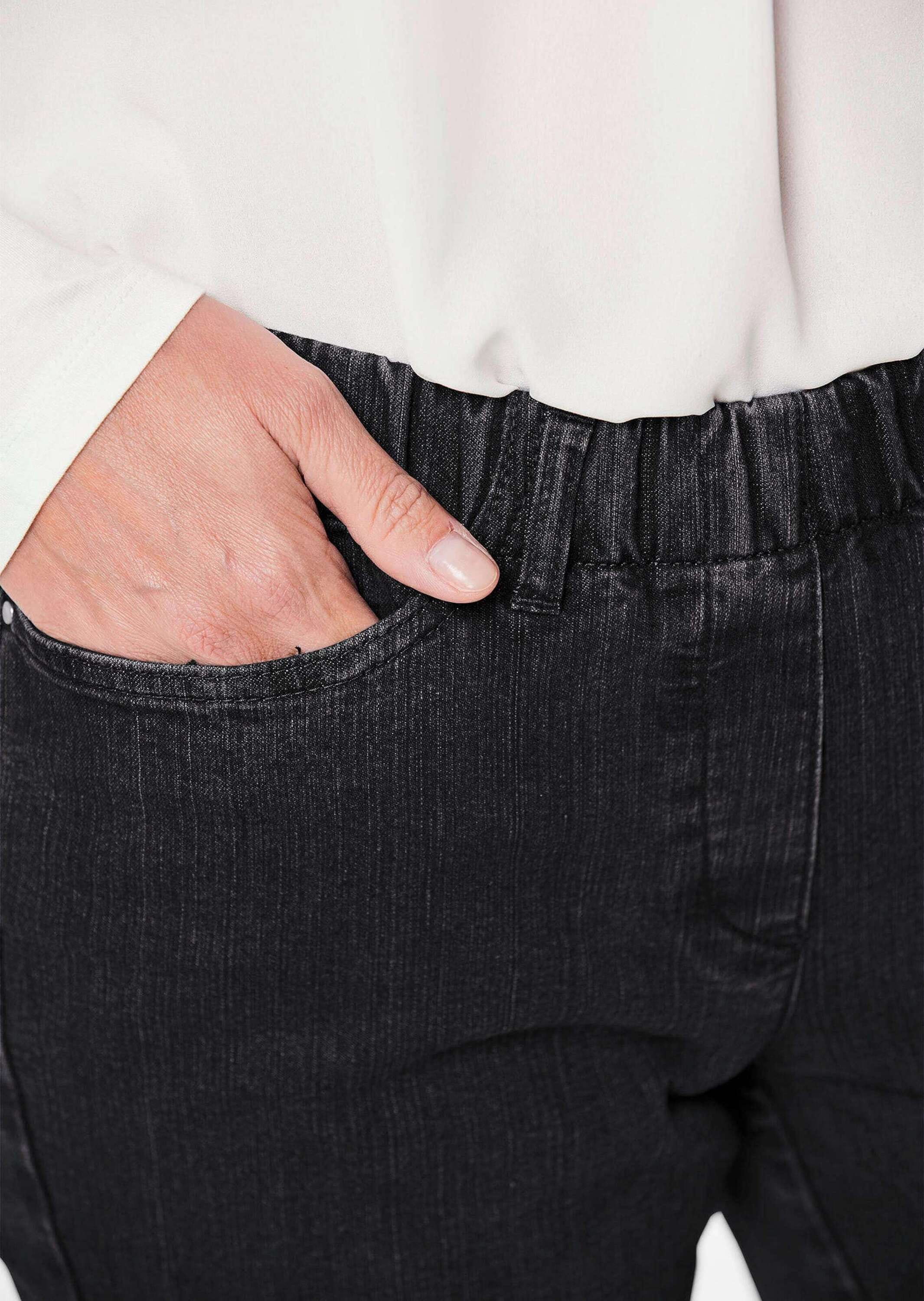 GOLDNER Regular-fit-Jeans »Klassische Jeansschlupfhose LOUISA«