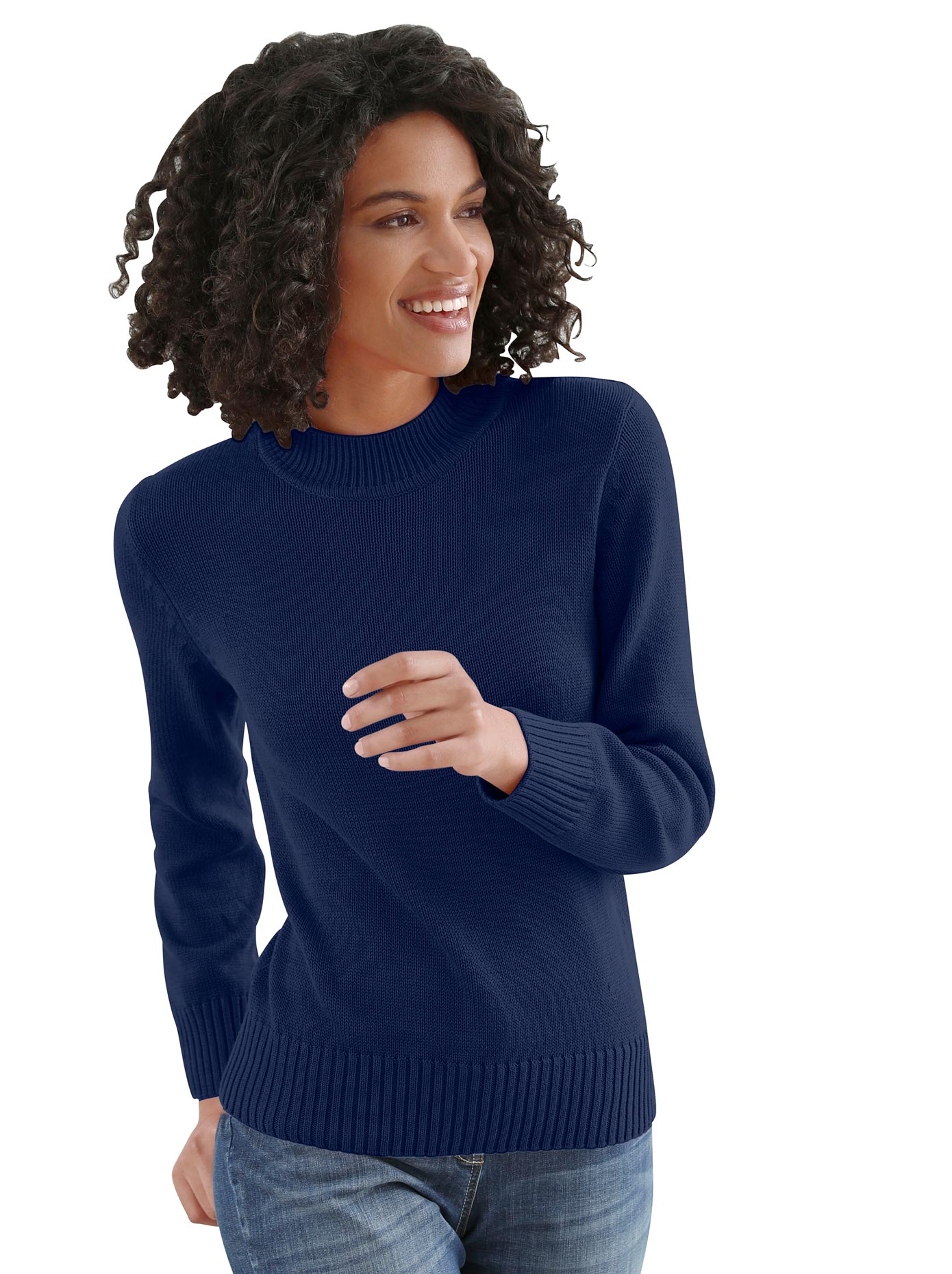 Stehkragenpullover »Pullover«