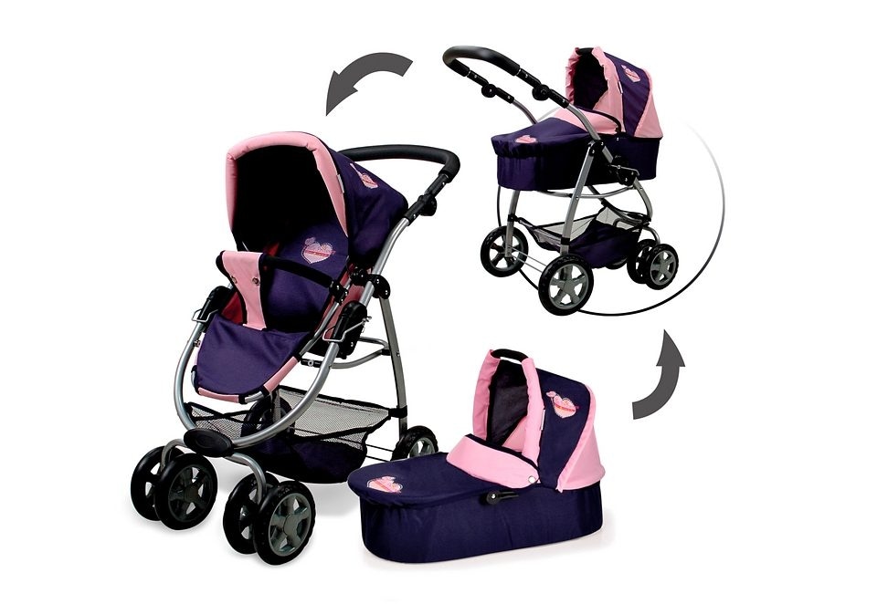 Knorrtoys® Kombi-Puppenwagen »Coco, My little Princess«