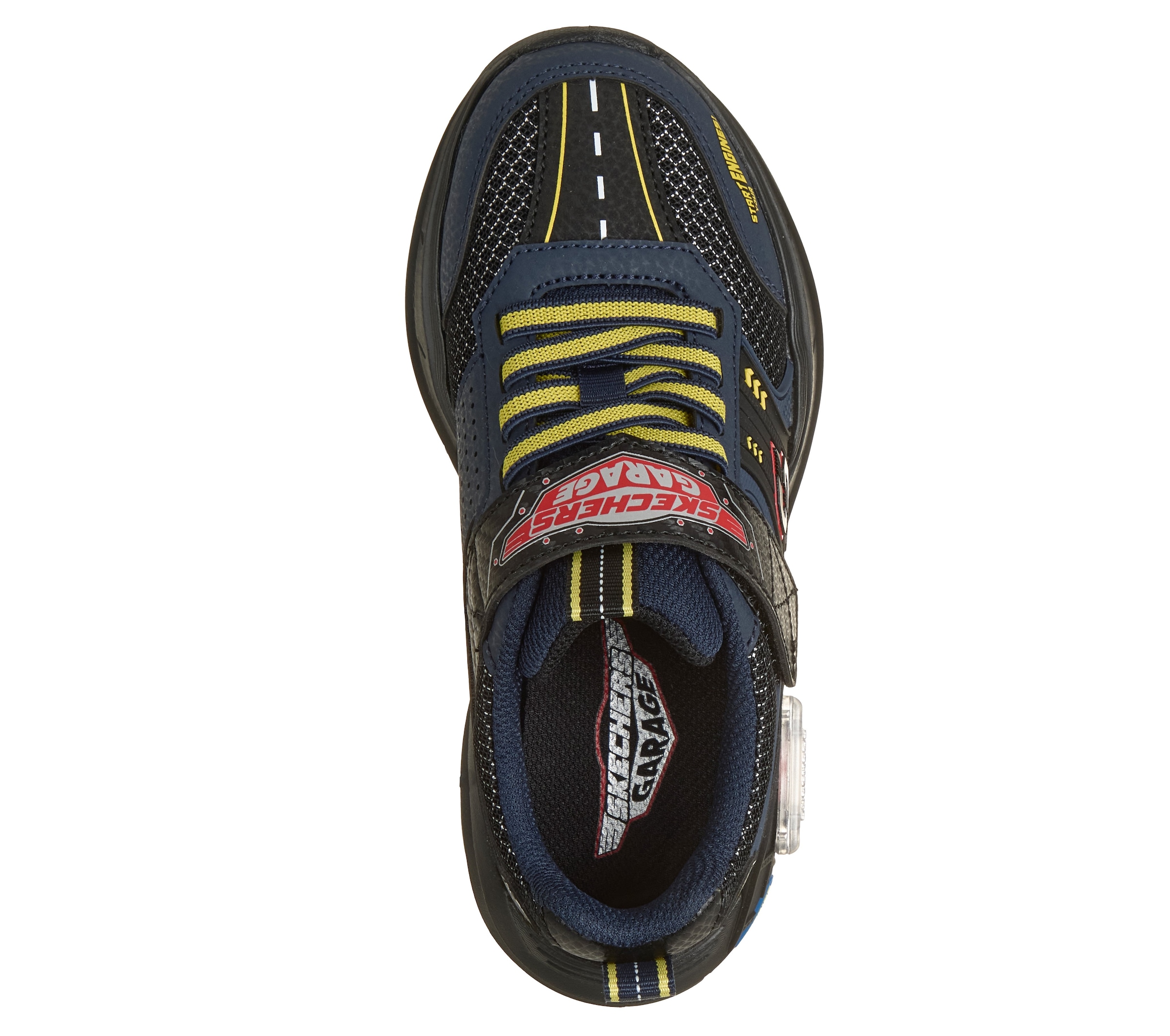 Skechers Sneaker »Compartment & Two Toy Cars«  Kinderschuh mit integriertem Toy Car, Größenschablone zum Download