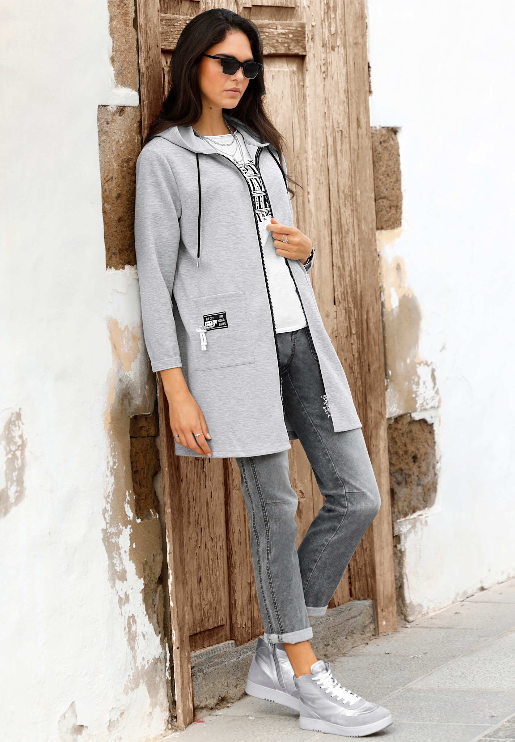 heine Shirtjacke »Shirtjacke Shirtjacke«