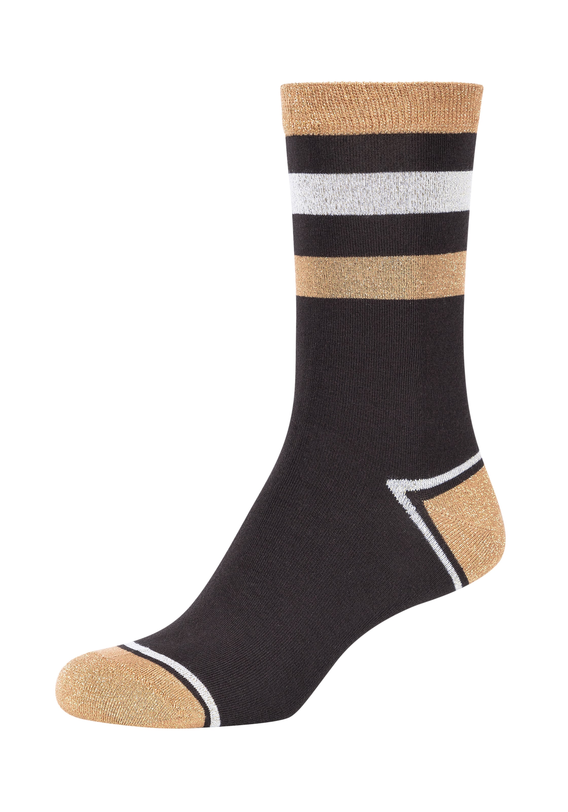 Camano Socken »silky touch« 4 Paar tlg. mit elastischem Bund