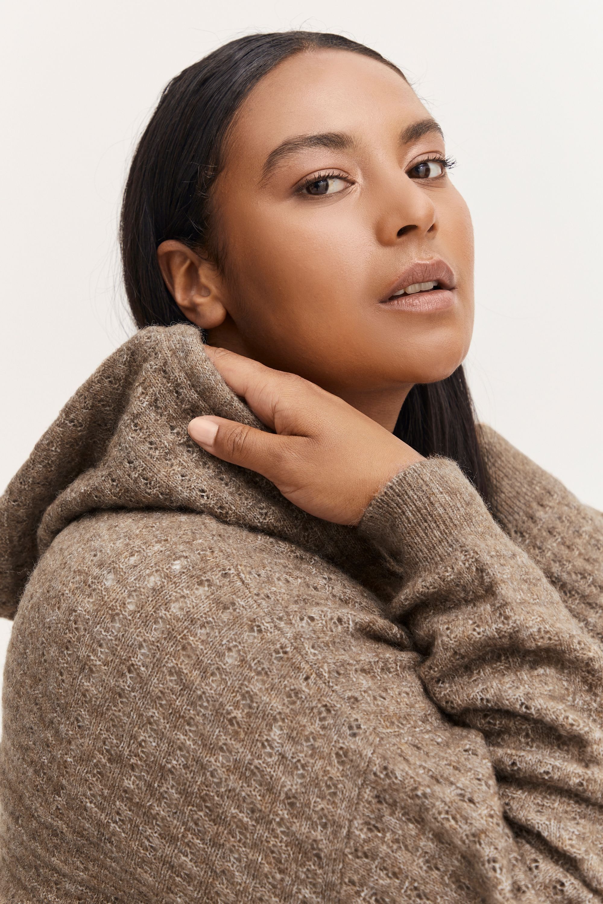 fransa Strickfleece-Pullover »Strickpullover FPSandy«