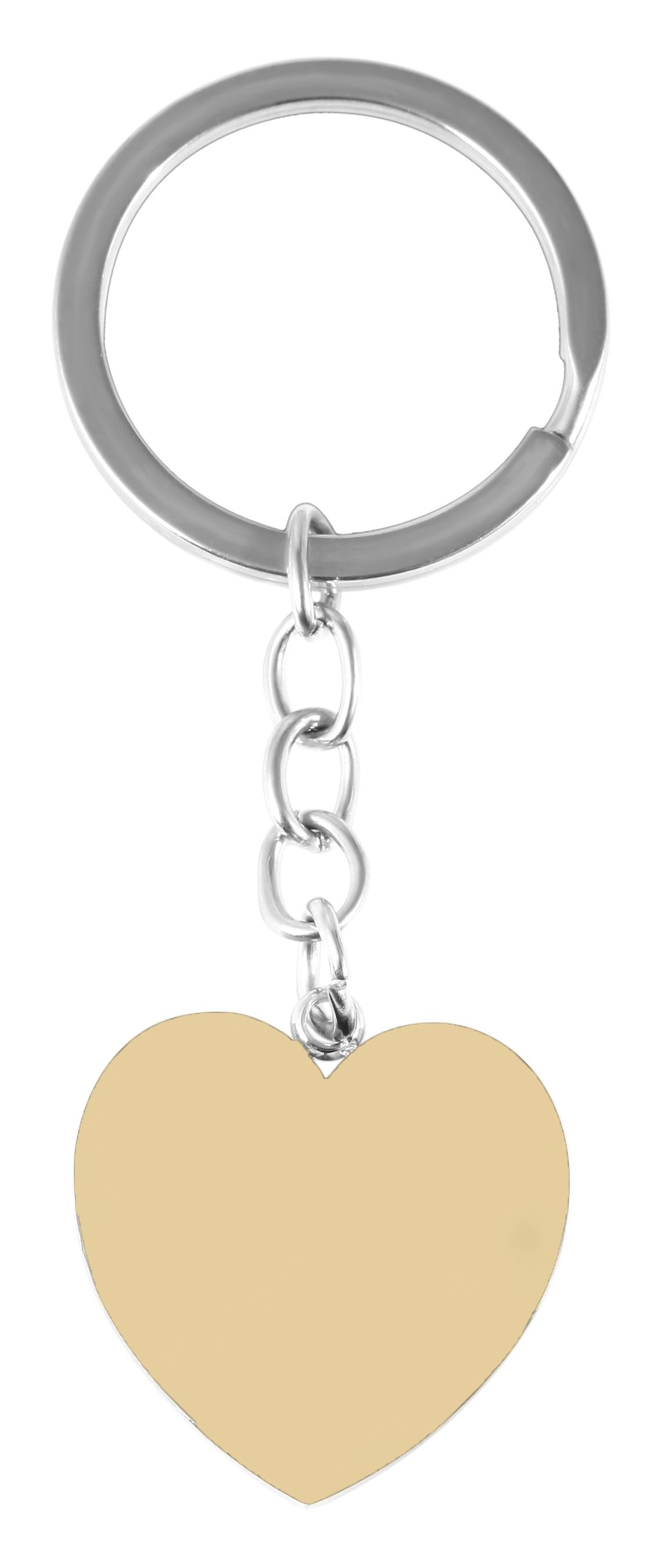 Adelia´s Herzanhänger »Damen Anhänger ¿ Schlüssel Herzanhänger aus Edelstahl«