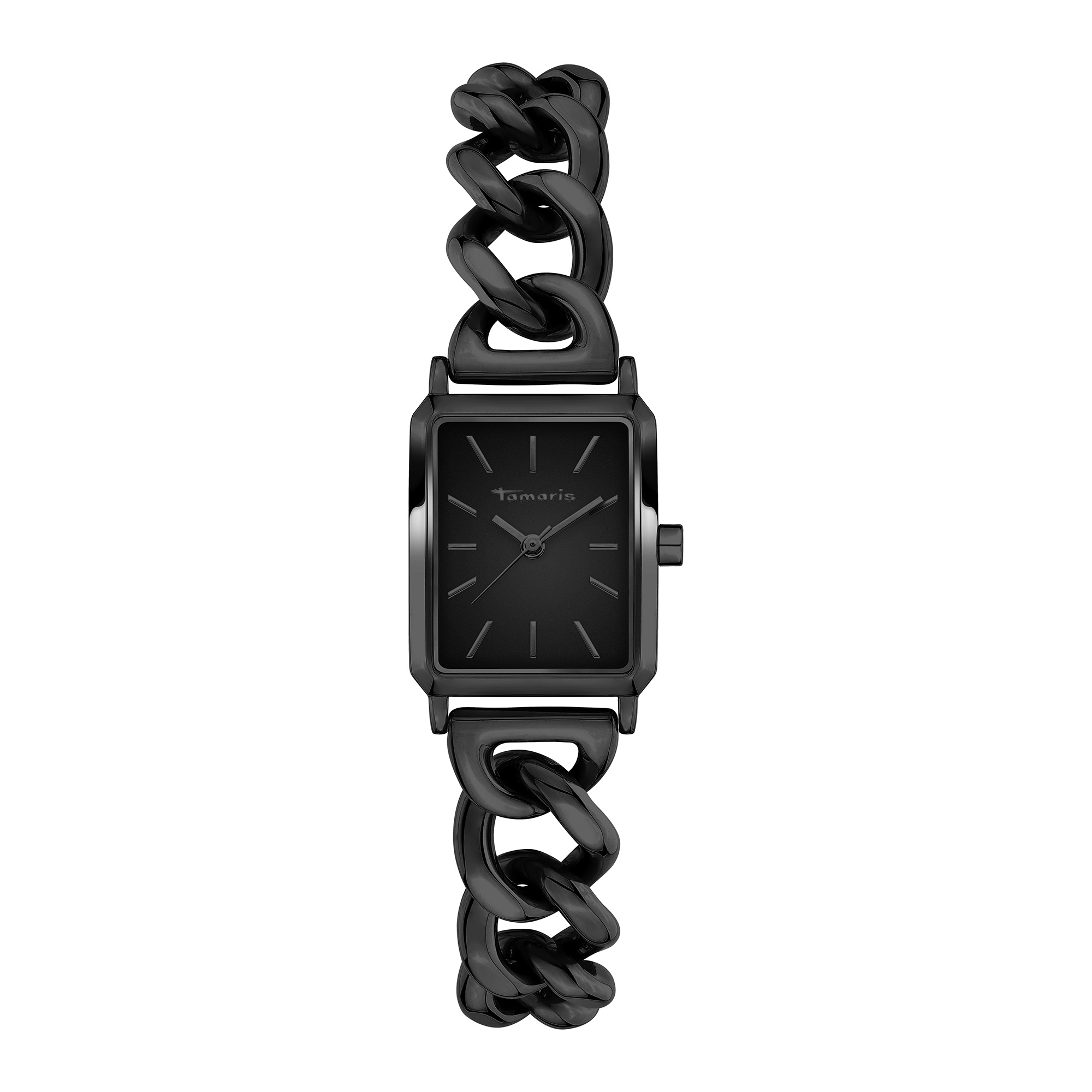 Tamaris Quarzuhr »Chain Watch« Armbanduhr, Damenuhr, Edelstahlarmband, analog