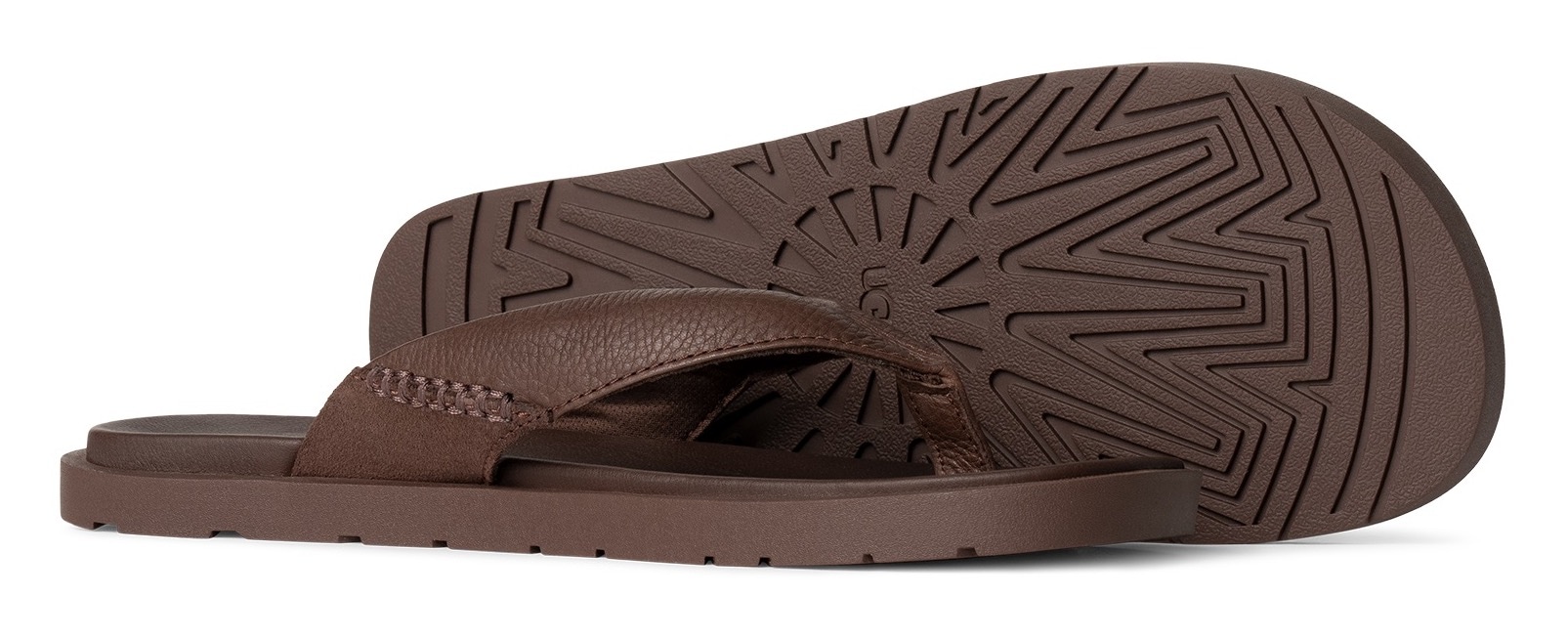 UGG Zehentrenner »Seaside II Flip«, Pool Slides, Sandale, Flats mit weichem Fußbett