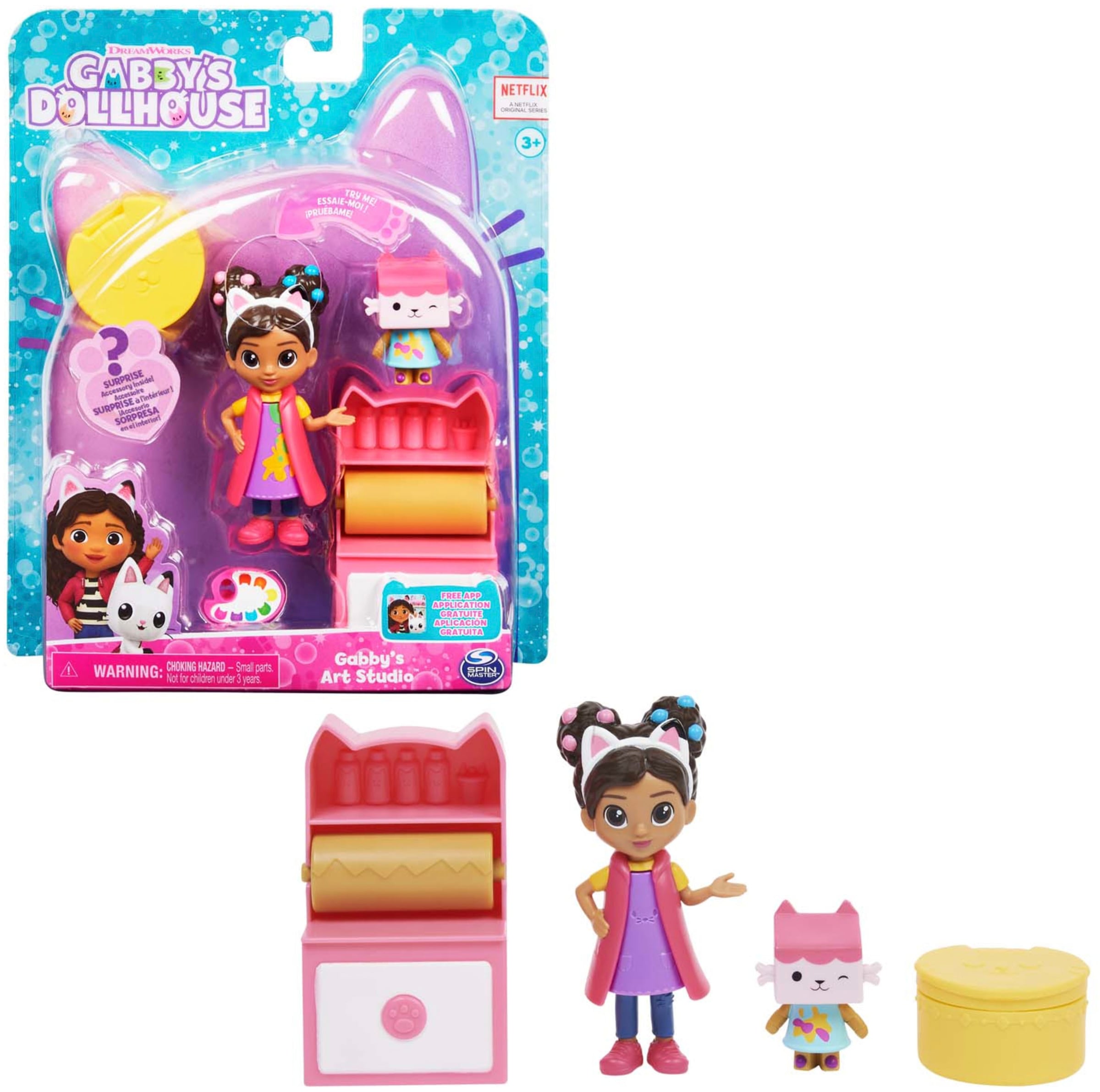 Spielwelt »Gabby's Dollhouse - Cat-tivity Pack – Bastelset mit Baby Box«, Art Studio