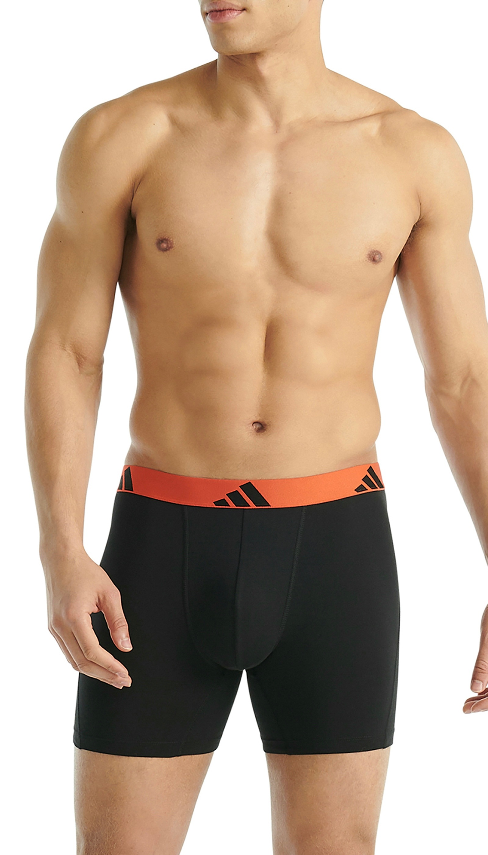 adidas Sportswear Boxer »Active Flex Cotton« 3er Pack,  elastisch, Logo-Bund, sportlicher Look, ohne Eingriff