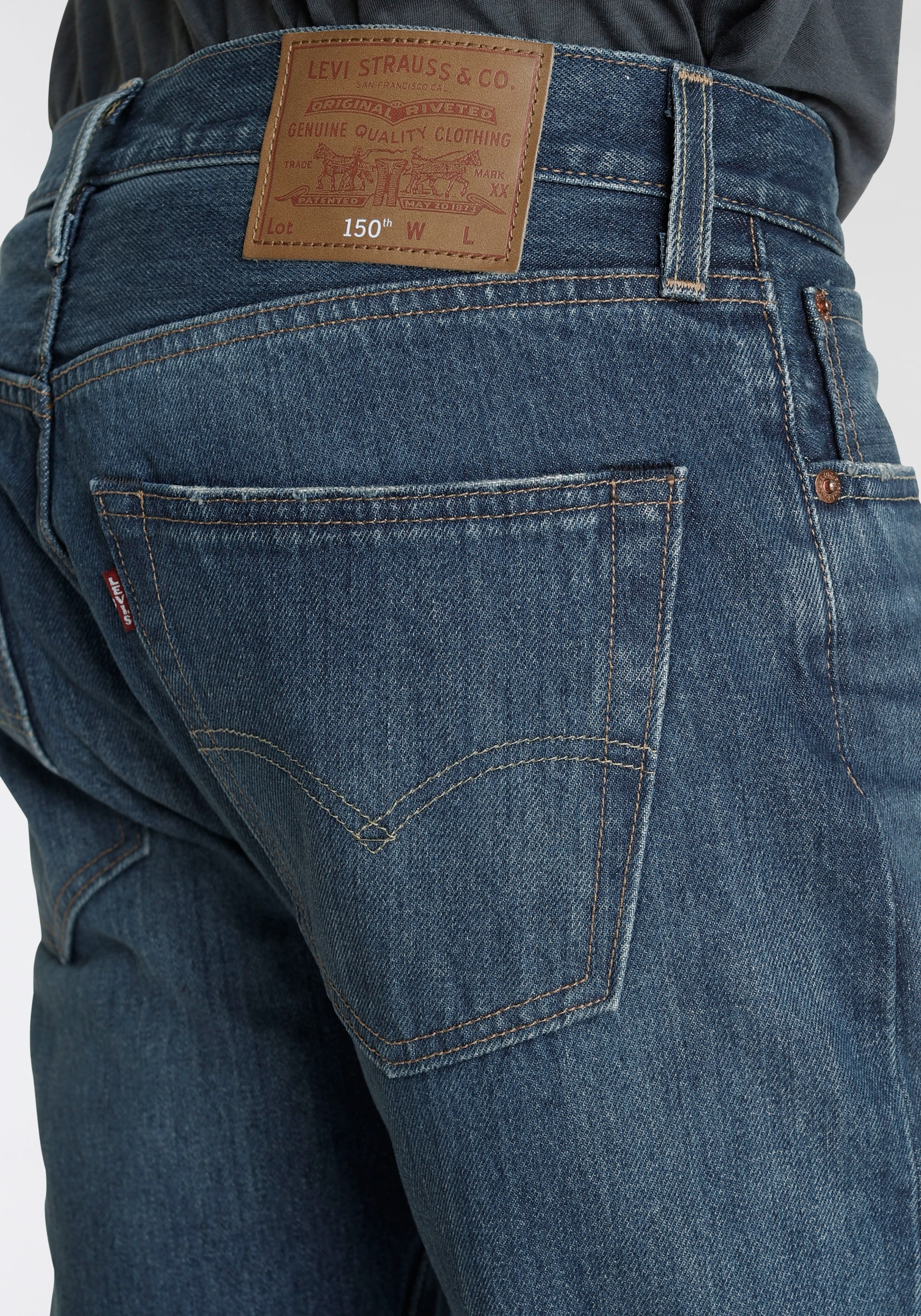 Levi's® Destroyed-Jeans »501 VI'S ORIG«, mit Markenlabel