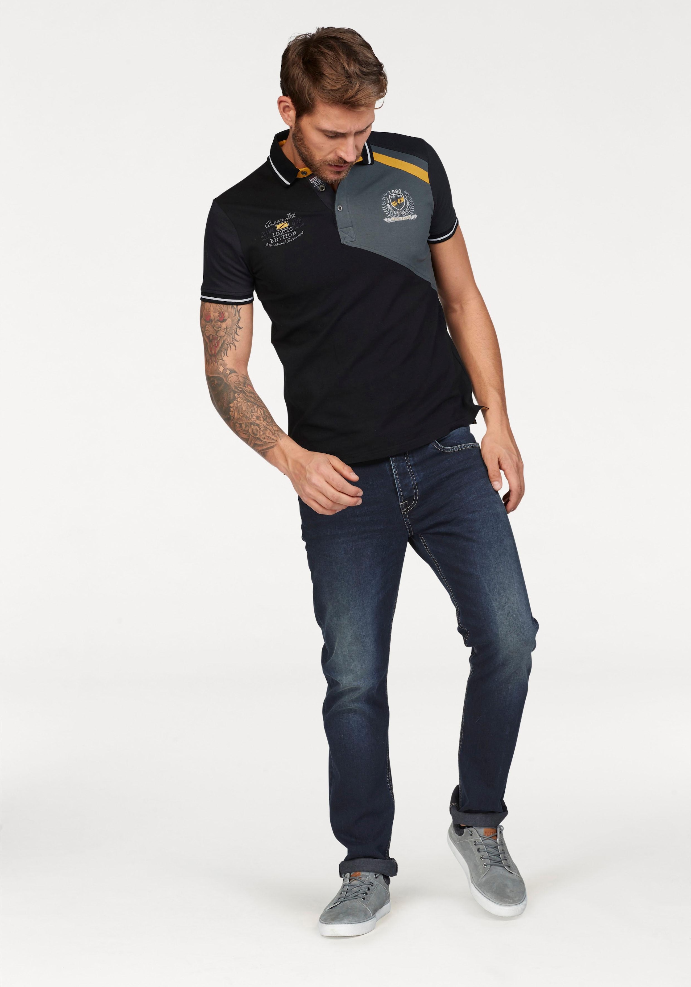 online bestellen bei Bruno Banani OTTO Piqué Poloshirt,