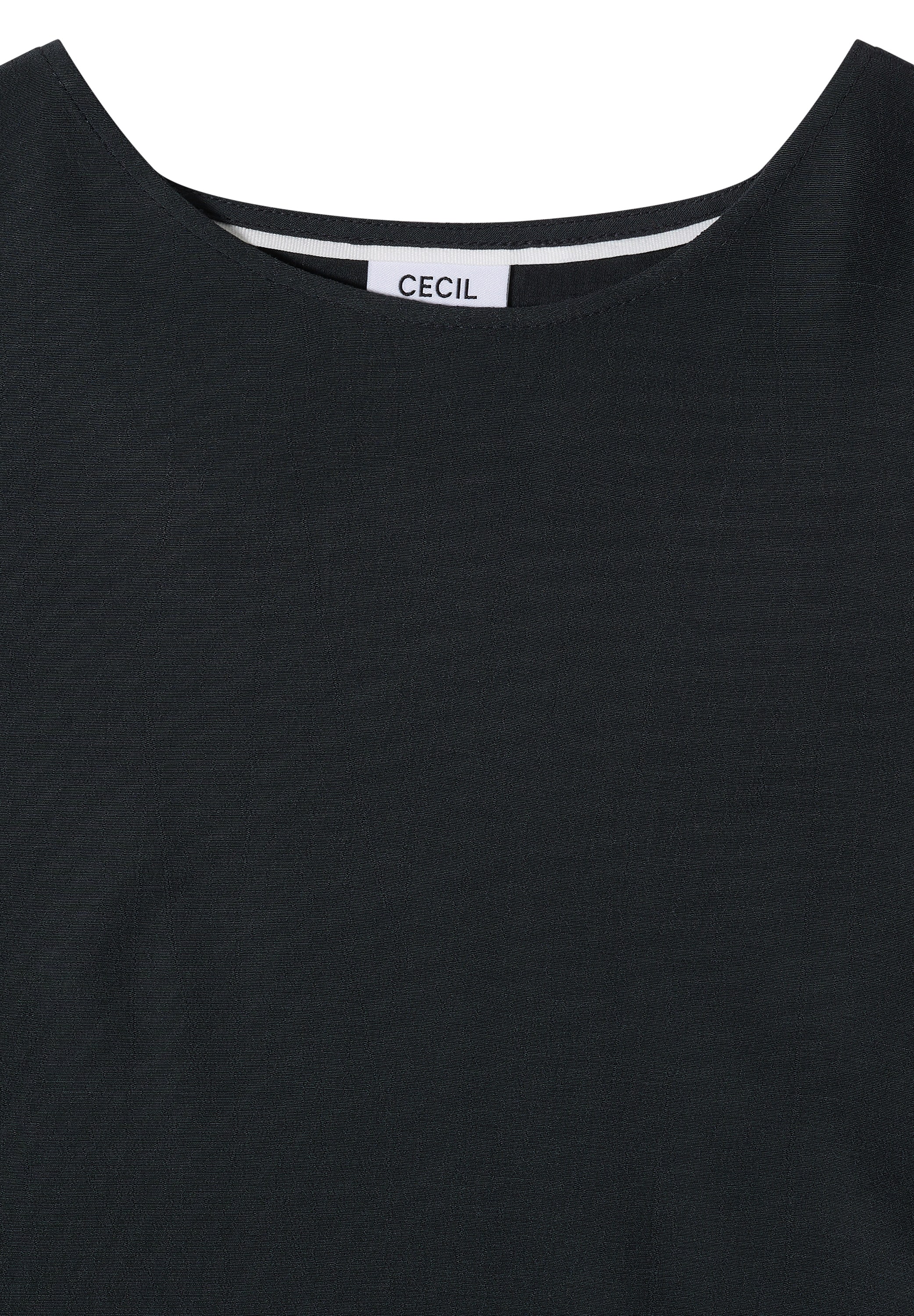 Cecil Kurzarmbluse Sommershirt mit Knotendetail