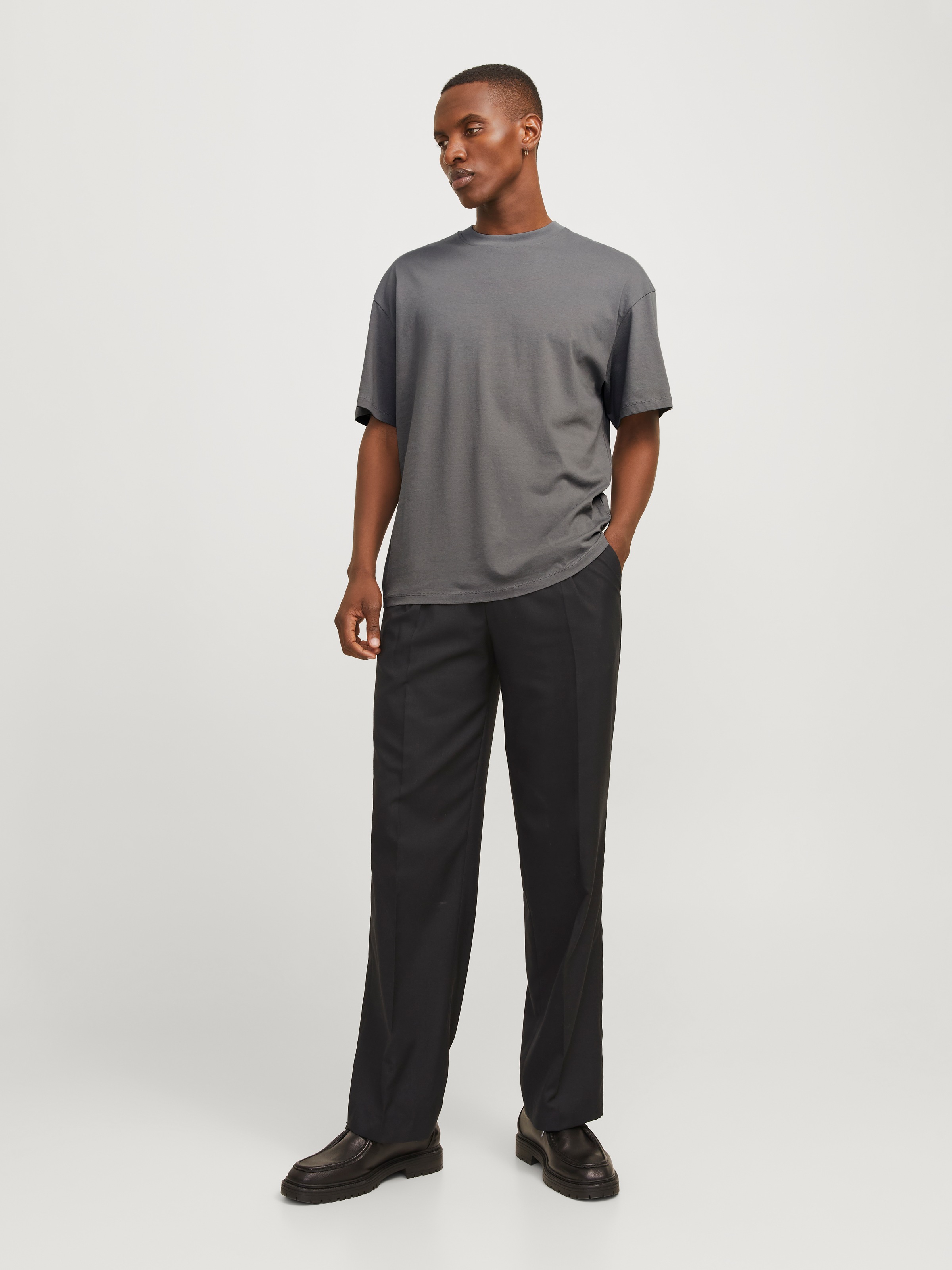 Jack & Jones Oversize-Shirt »JJEBRADLEY TEE SS O-NECK NOOS«, mit Rundhalsausschnitt