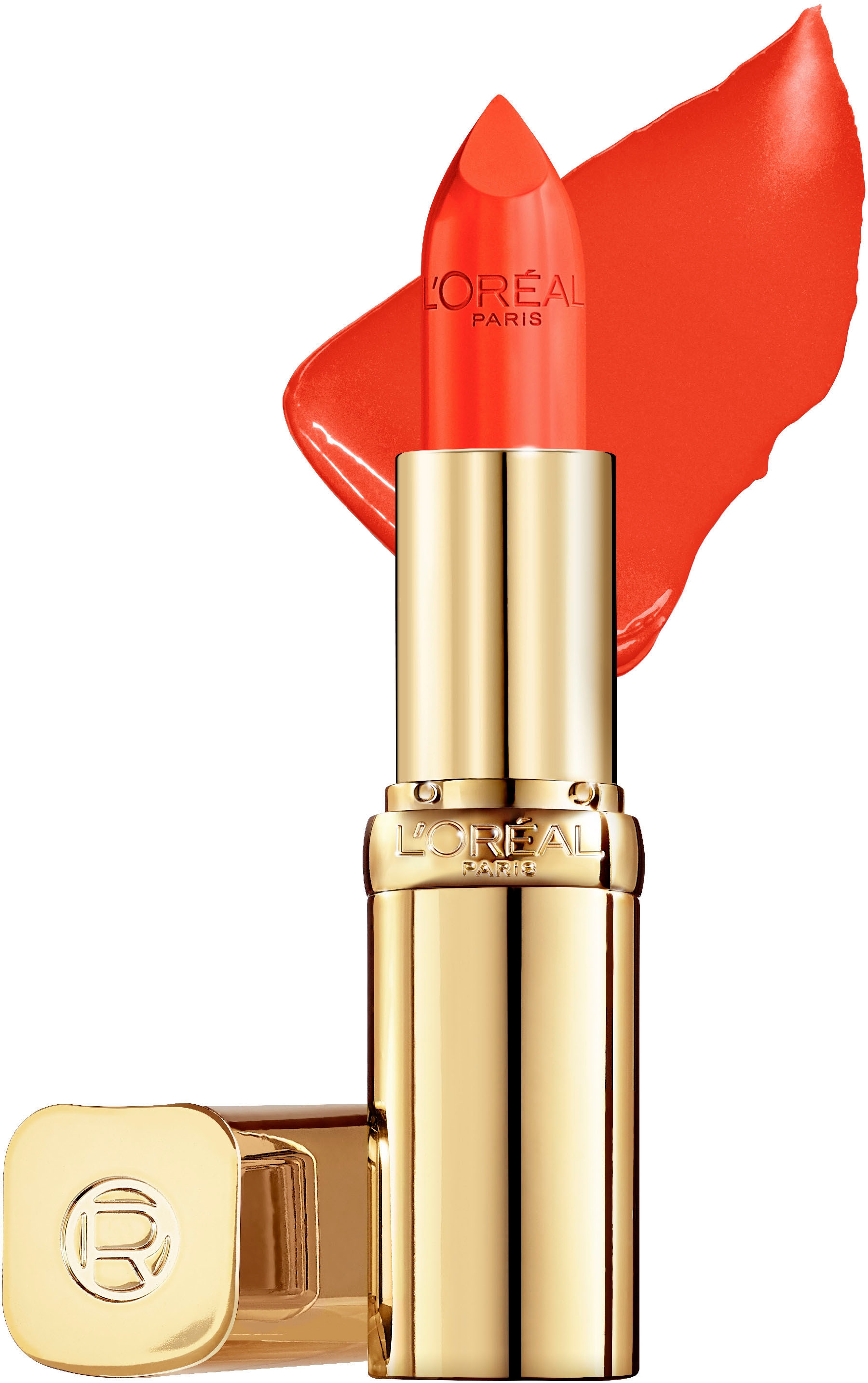 L'ORÉAL PARIS Lippenstift »COLOR RICHE SATIN« mit Bienenwachs und Argan-Öl spendet bis zu 12H lang Feuchtigkeit