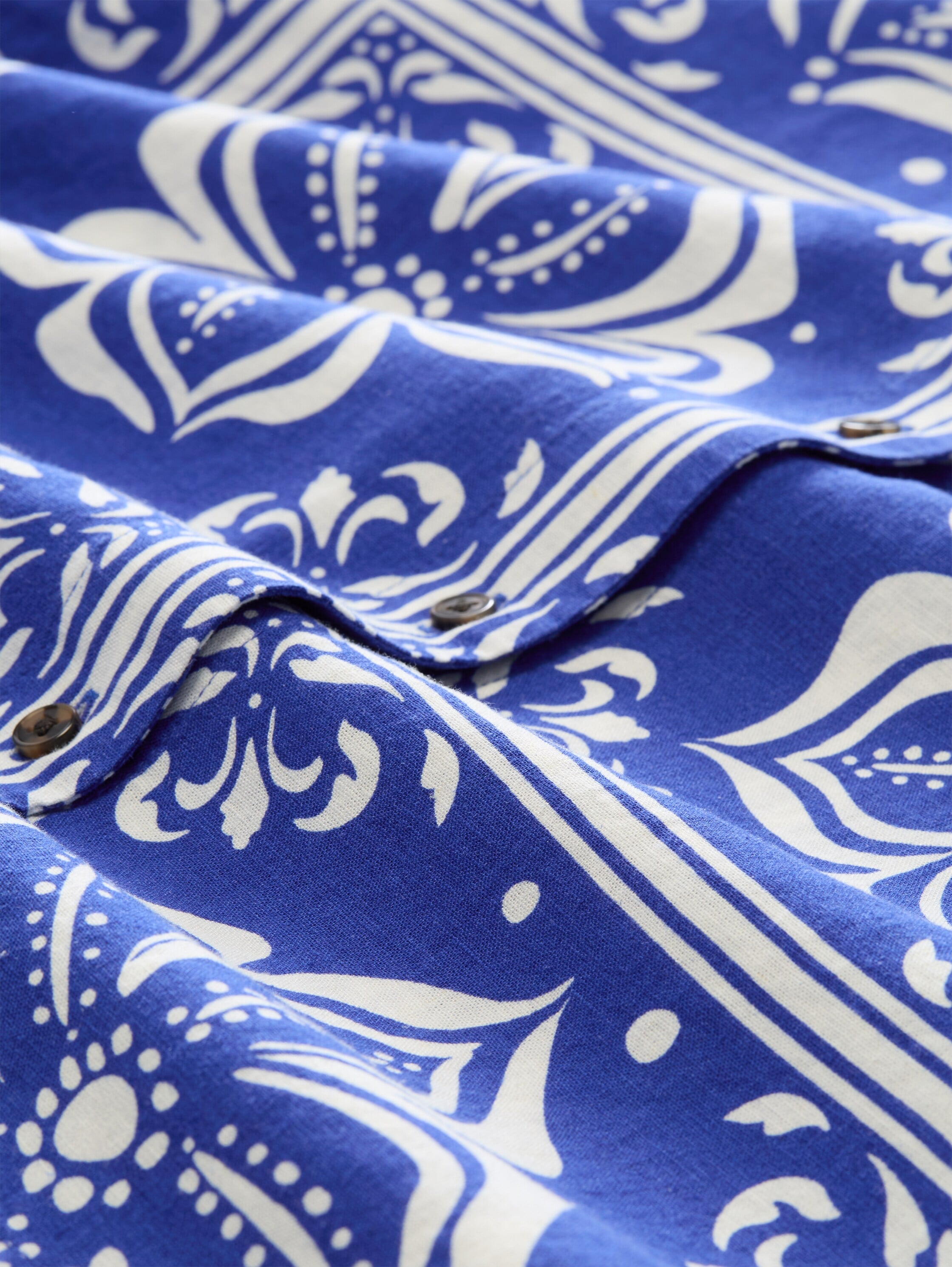 TOM TAILOR Hemdbluse mit All-Over Print