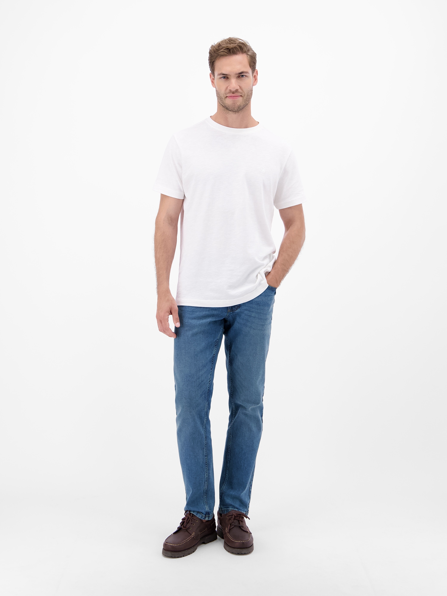 LERROS Relaxhose »Baxter Relaxed Fit Jeans – Bequemer Stretch 5‑Pocket Denim«  Bequeme Stretch-Jeans - pflegeleicht, ideal für Alltag & Freizeit