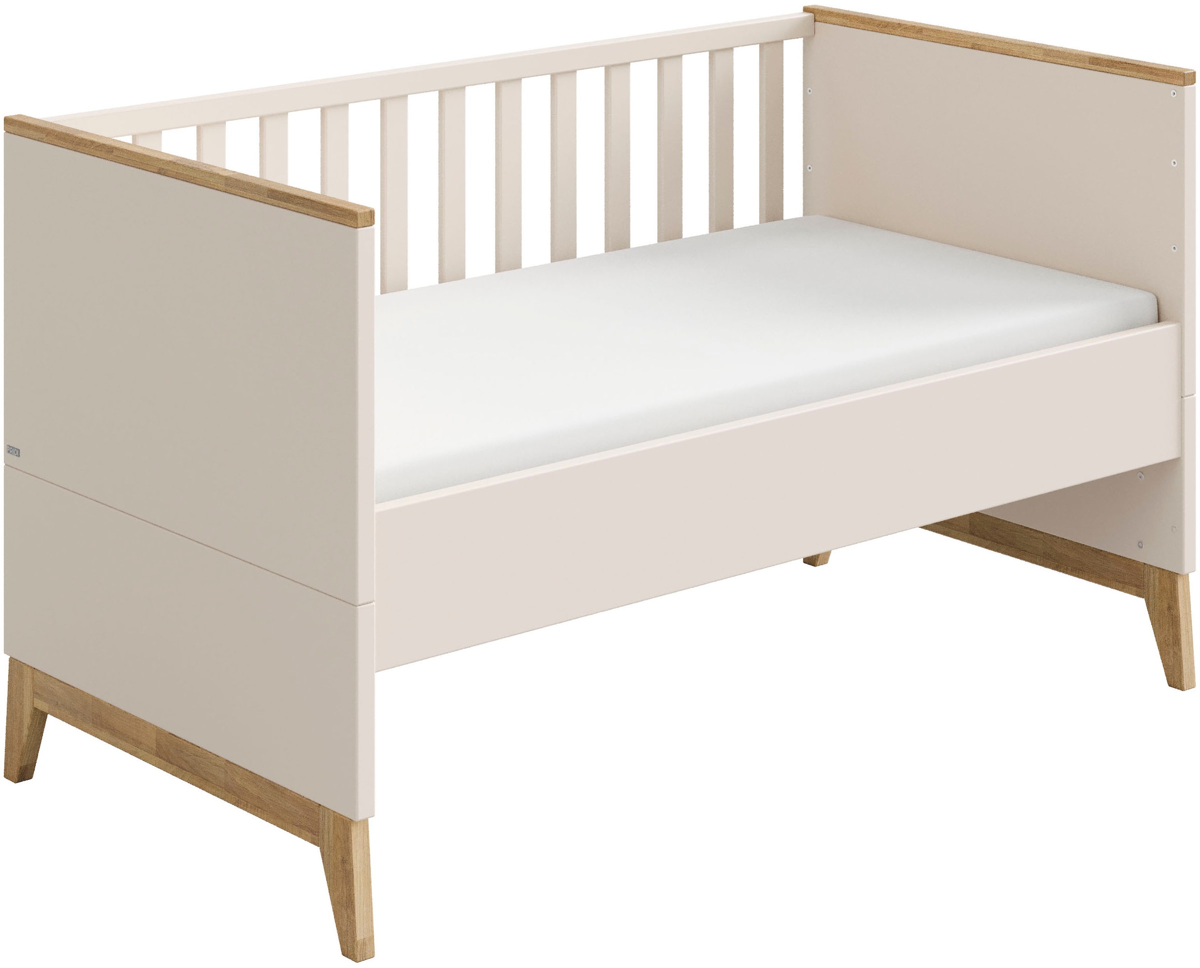 PAIDI Umbauseiten »STIENE für den Umbau vom Babybett zum Juniorbett« Erweiterungs-Set Kinderbett 70x140cm in Beige oder Grau