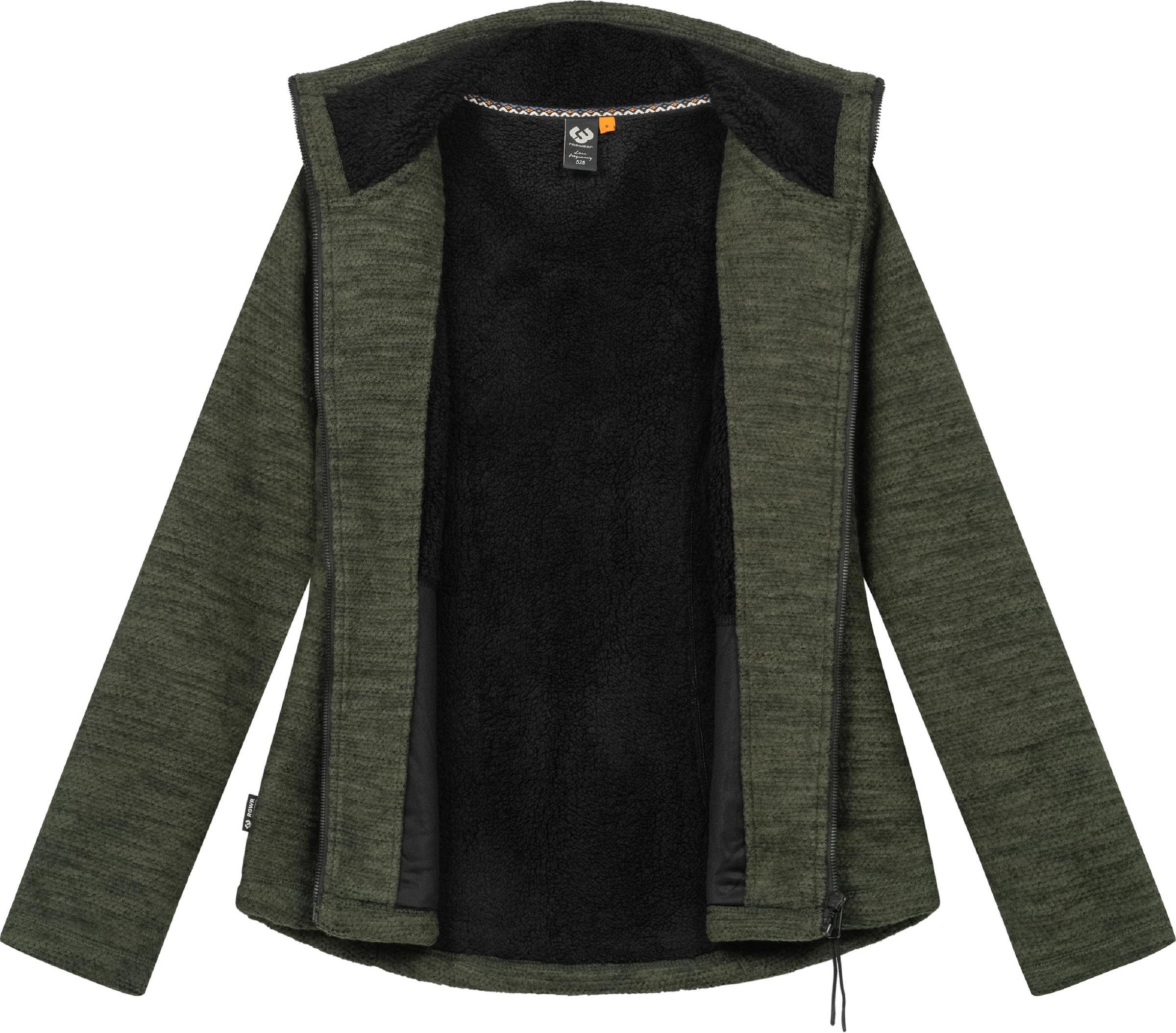Ragwear Kapuzensweatjacke »Strickjacke Liram Melange«