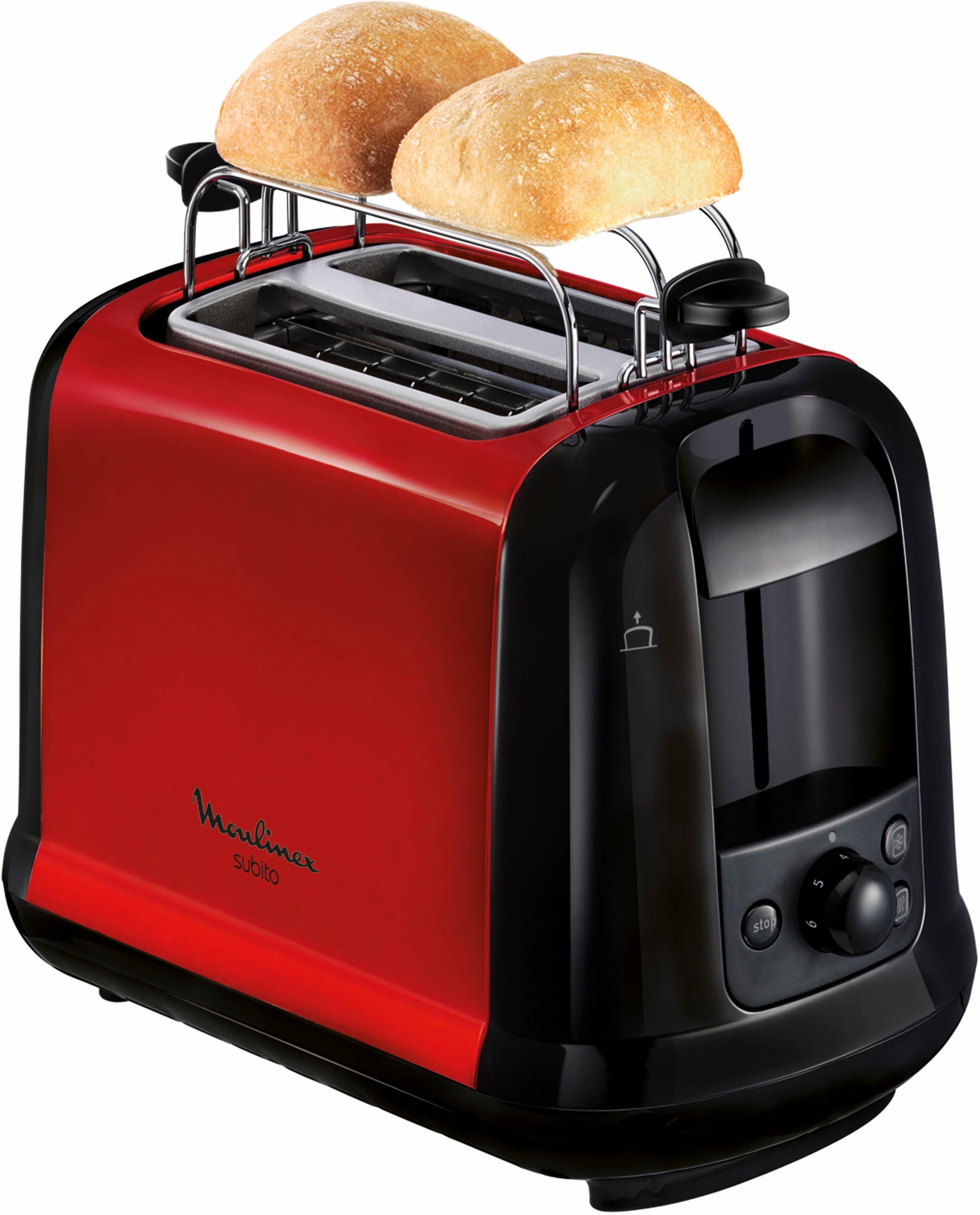 Privileg Toaster »568811«, 2 kurze Schlitze, für 2 Scheiben, 860 W, schwarz  jetzt im OTTO Online Shop