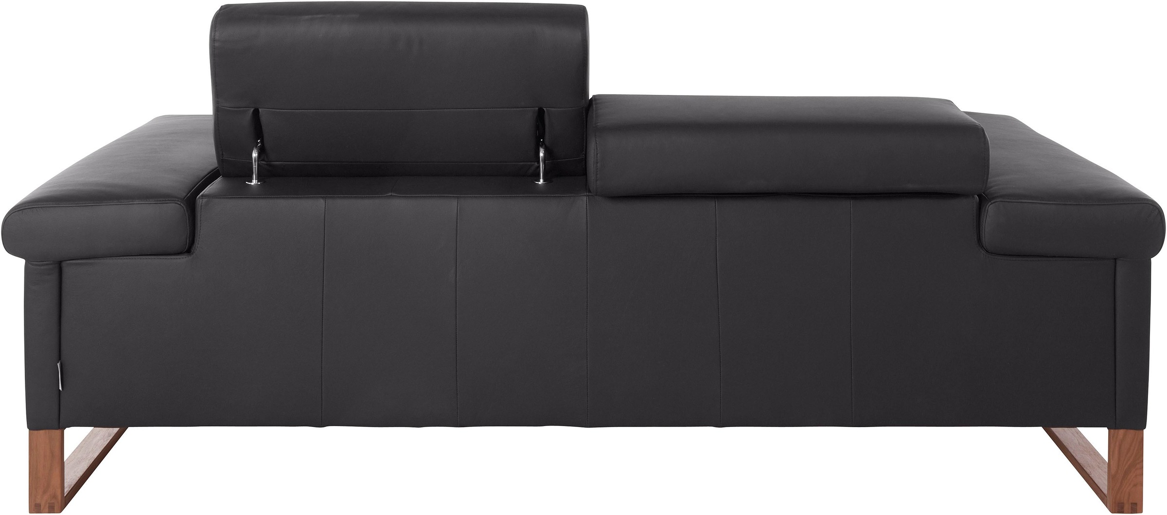 W.SCHILLIG 2-Sitzer »finn«, German Design Award 2016, Fußgestell Nussbaum natur, Breite 210 cm