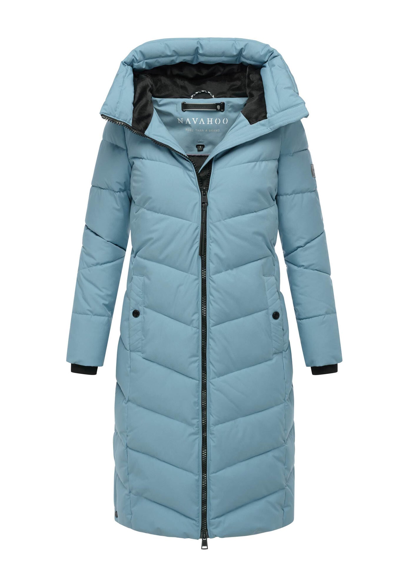 Navahoo Winterjacke »Navahoo Schmatzibaer lange Damen Winter Steppjacke N009«