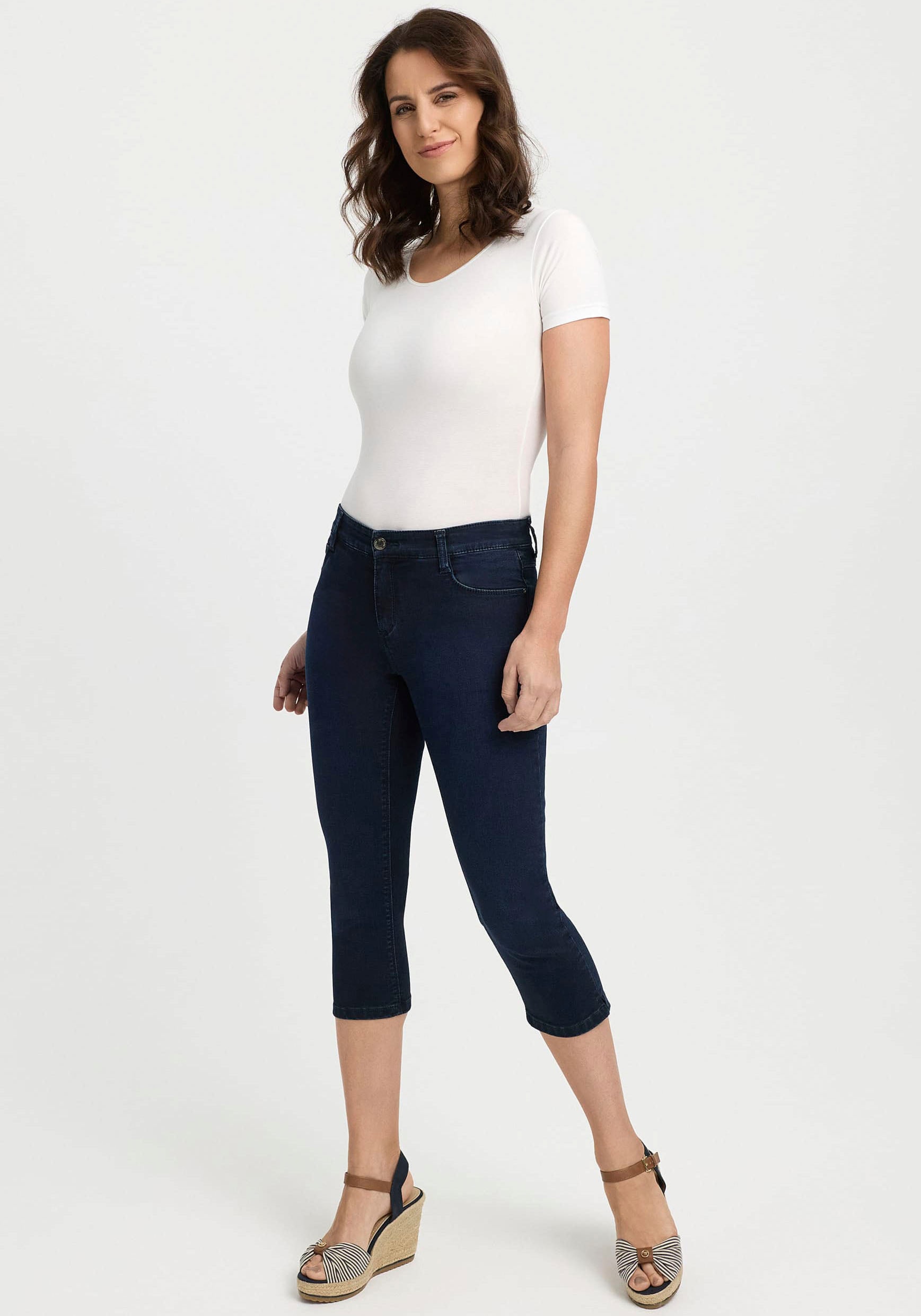 wonderjeans Caprijeans, mit Stretch