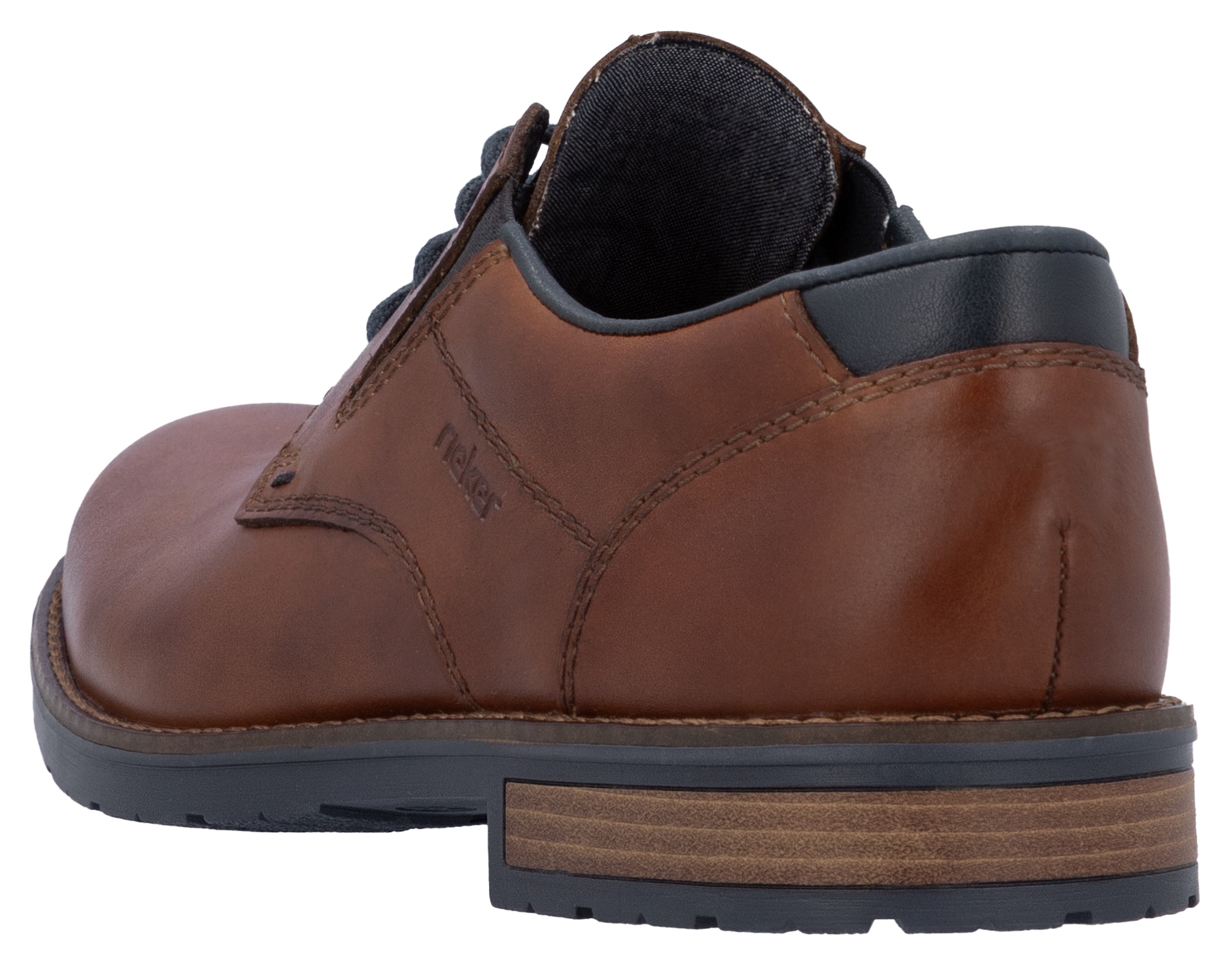Rieker Schnürschuh, mit Stretch, Freizeitschuh, Halbschuh, Schnürschuh