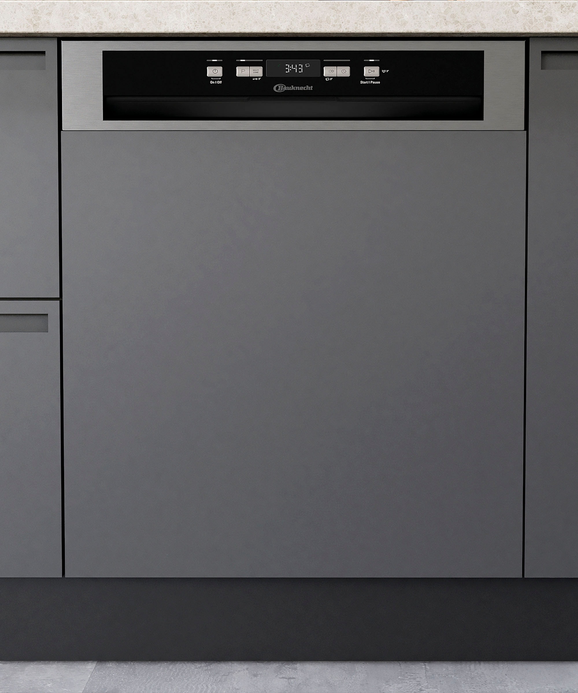 BAUKNECHT teilintegrierbarer Geschirrspüler »OBBC Ecosilent 9760«, 14 Maßgedecke, ActiveDry - automatisches Türöffnungssystem