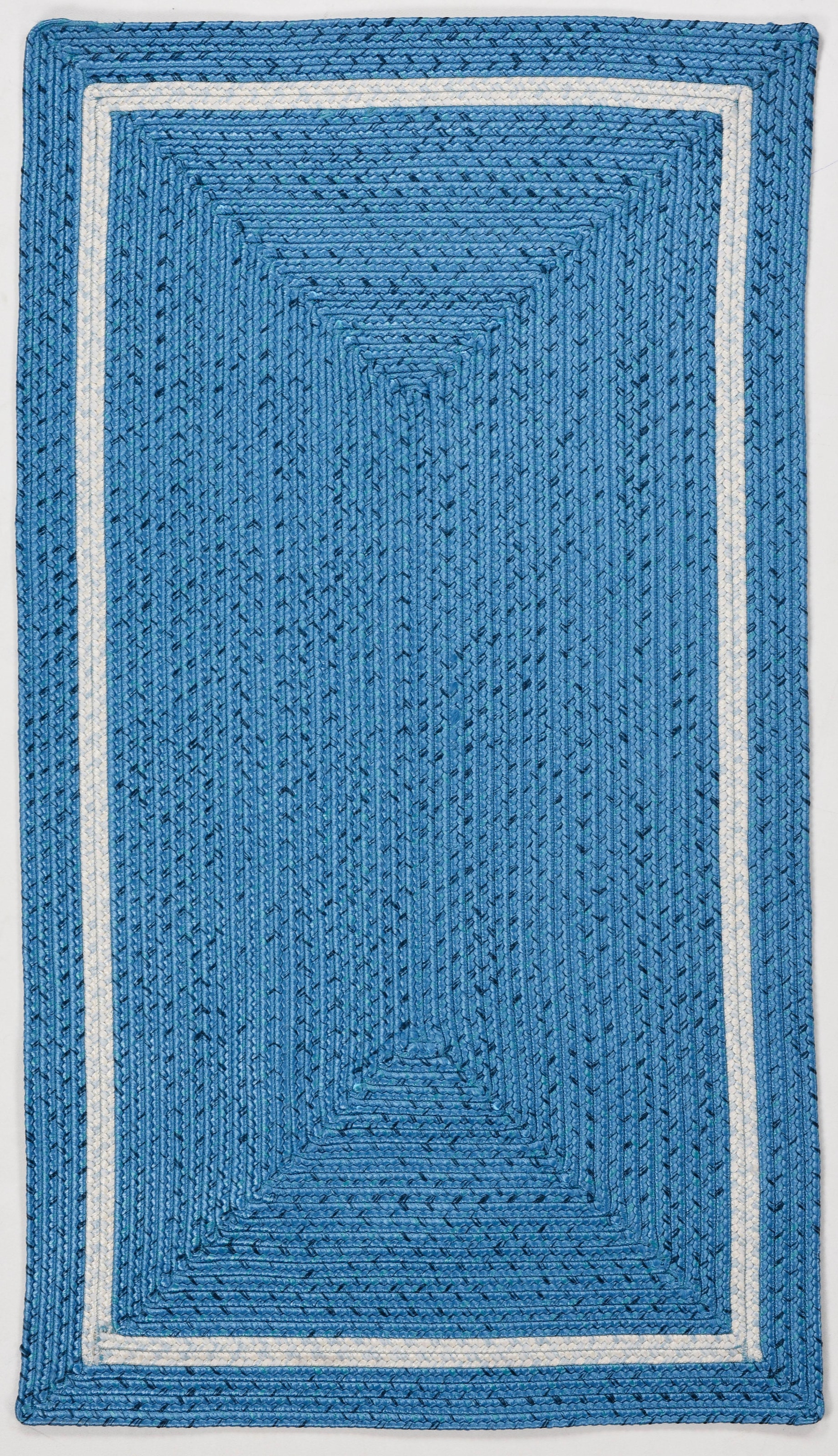 Gino Falcone Läufer »Benito«, rechteckig, 6 mm Höhe, Teppich-Läufer, Flachgewebe, Uni-Farben, mit Bordüre, Outdoor geeignet