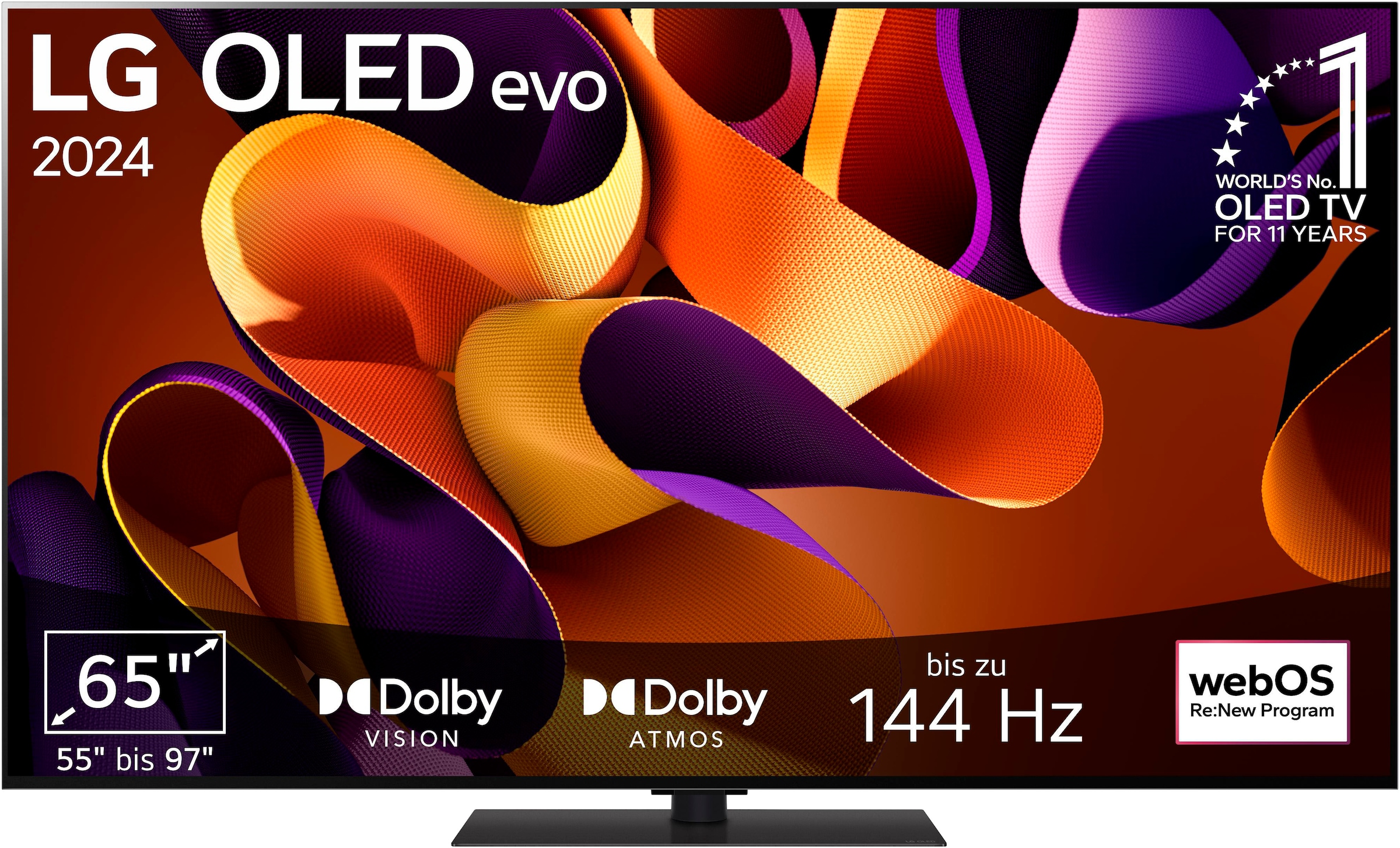 OLED-Fernseher, 164 cm/65 Zoll, 4K Ultra HD, Smart-TV