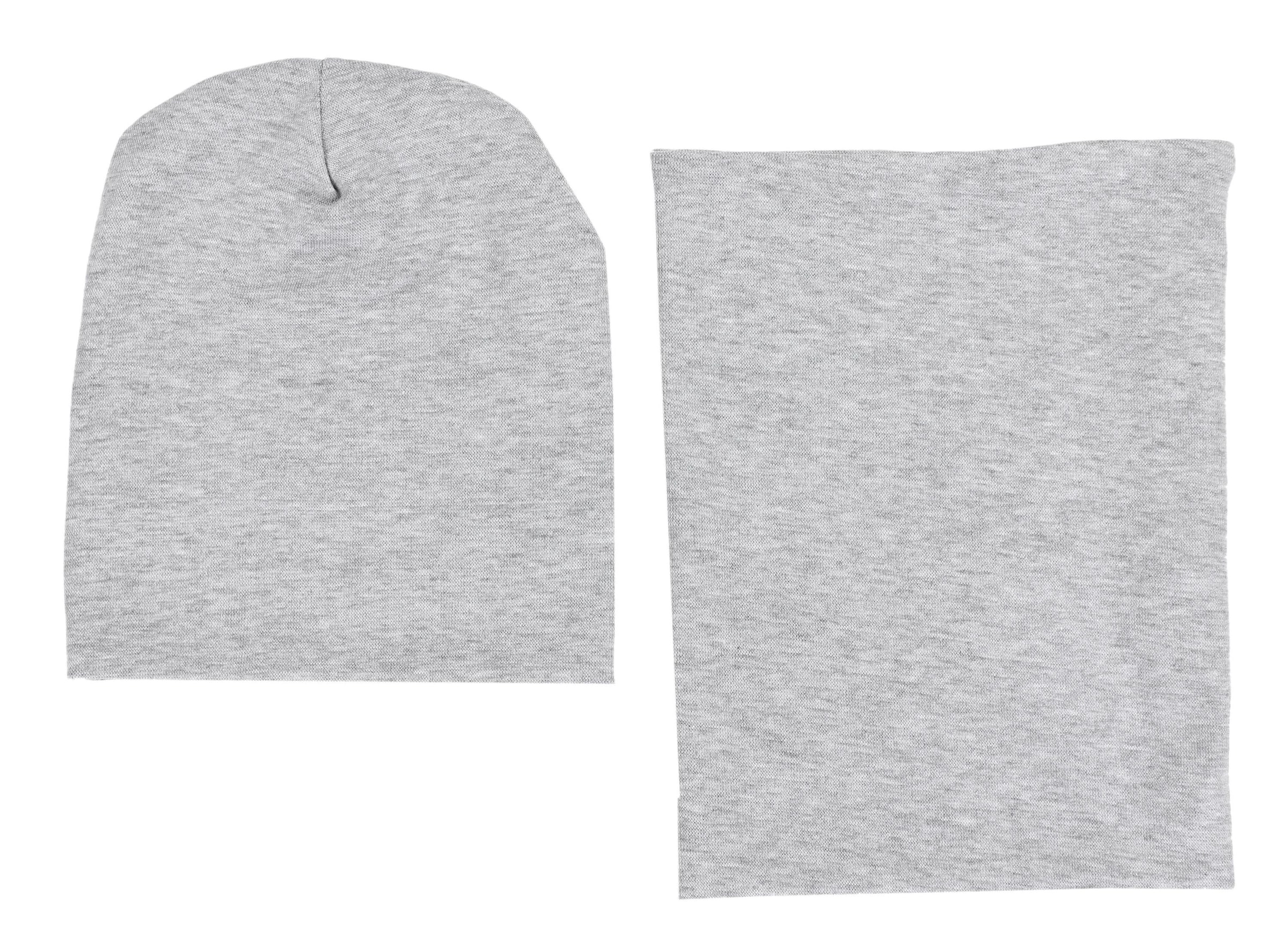 ALKATO Beanie »Mütze Alkato Unisex Beanie Mütze und Schal Set Uni«