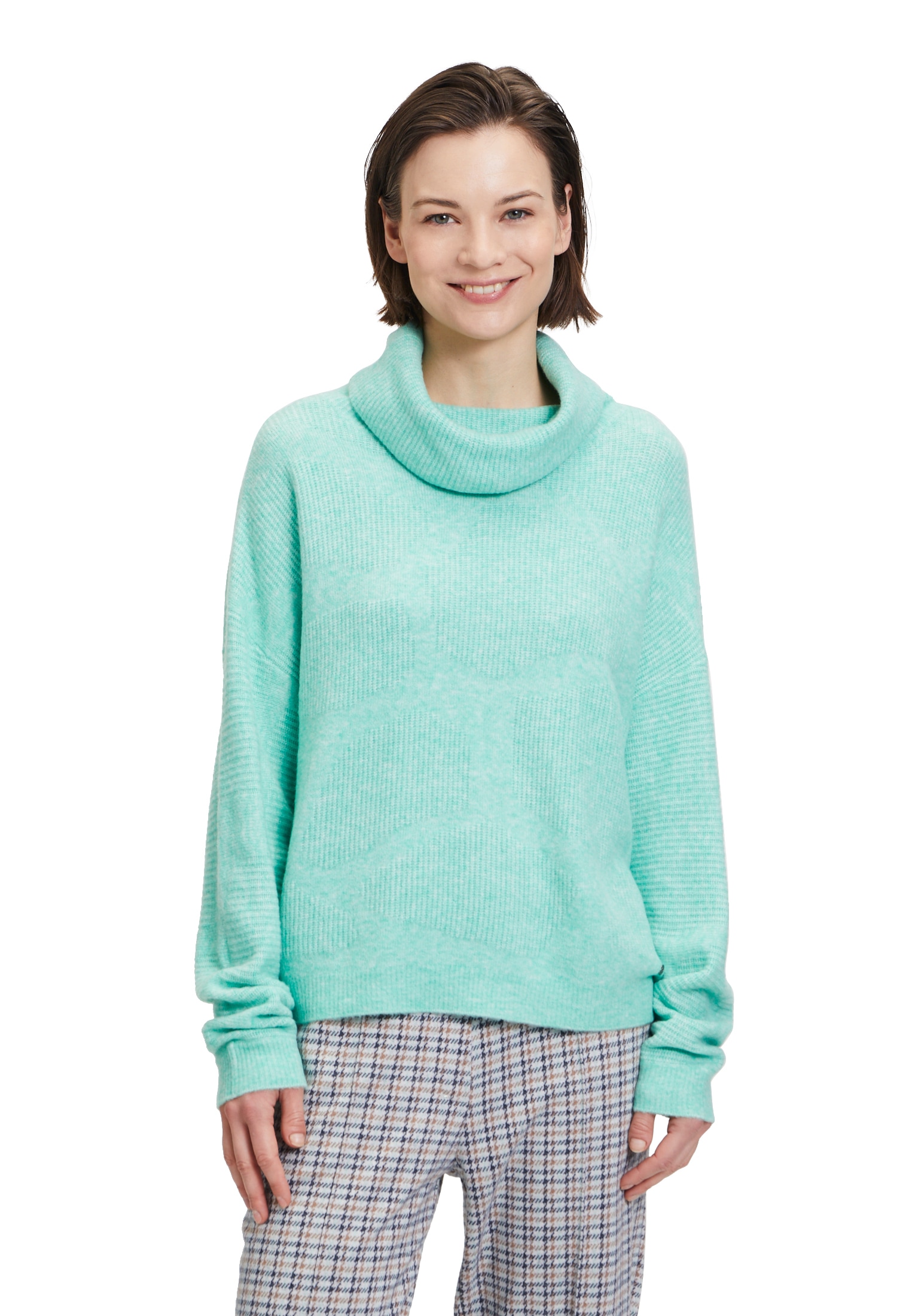 Betty&Co Strickpullover »Strickpullover mit überschnittenen Ärmeln«