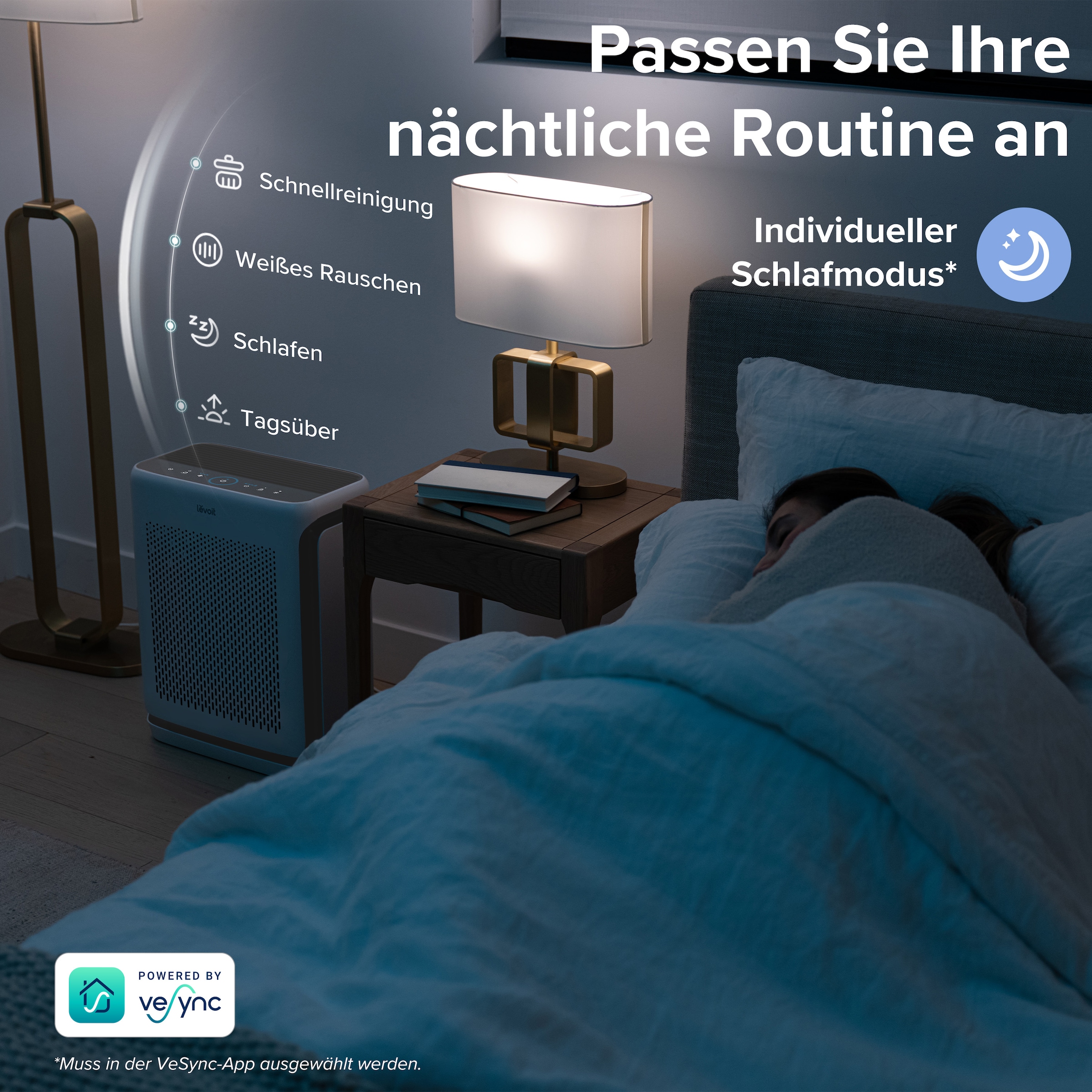 Levoit Luftreiniger »Vital 200S Pro Smart Air Purifier« für 88 qm Räume HEPA-Filtersystem, für große Räume, leiser Reiniger für Tierhaare